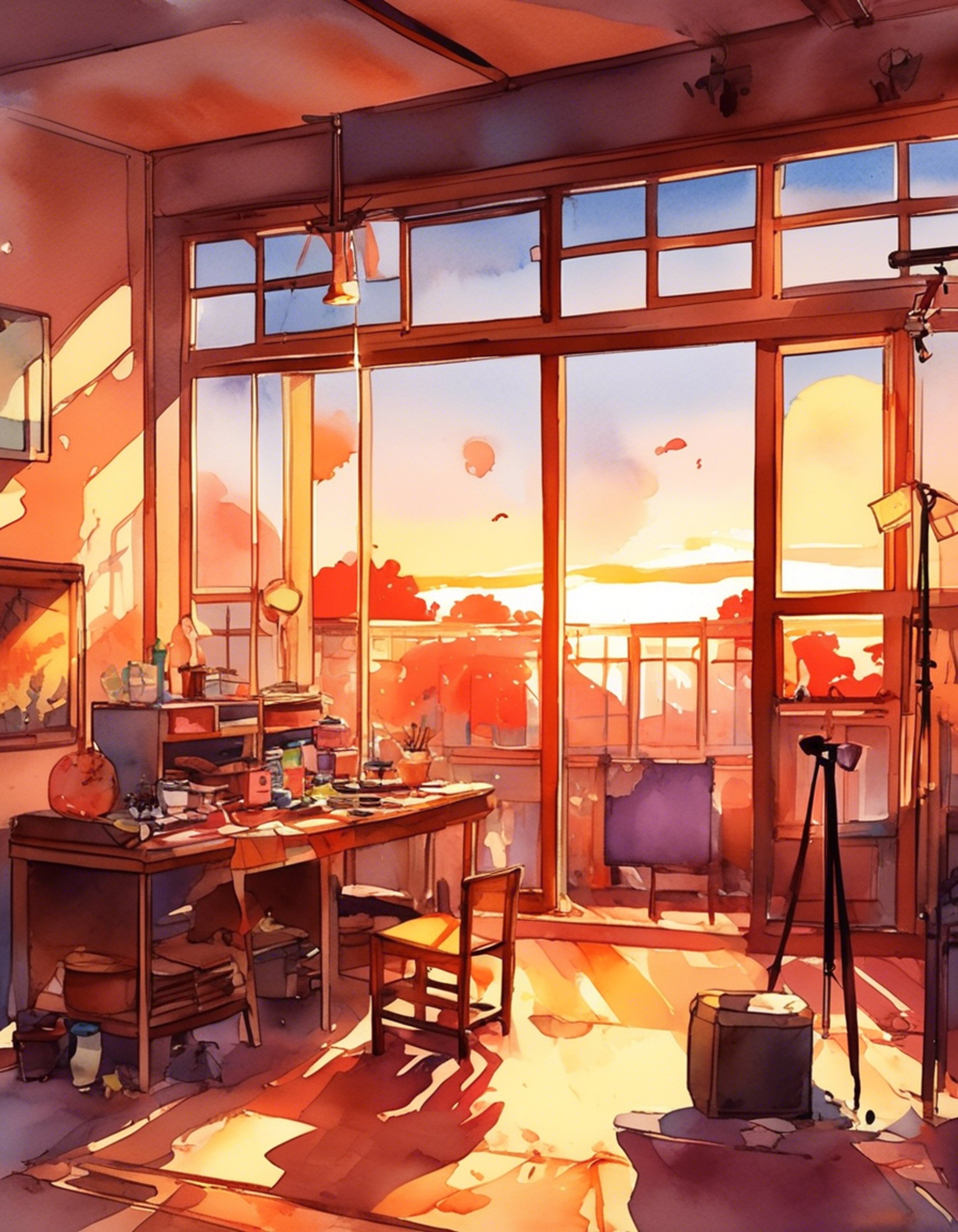 You find yourself in a heated argument with the school's aspiring filmmaker over creative differences regarding the latest Drama Club production...