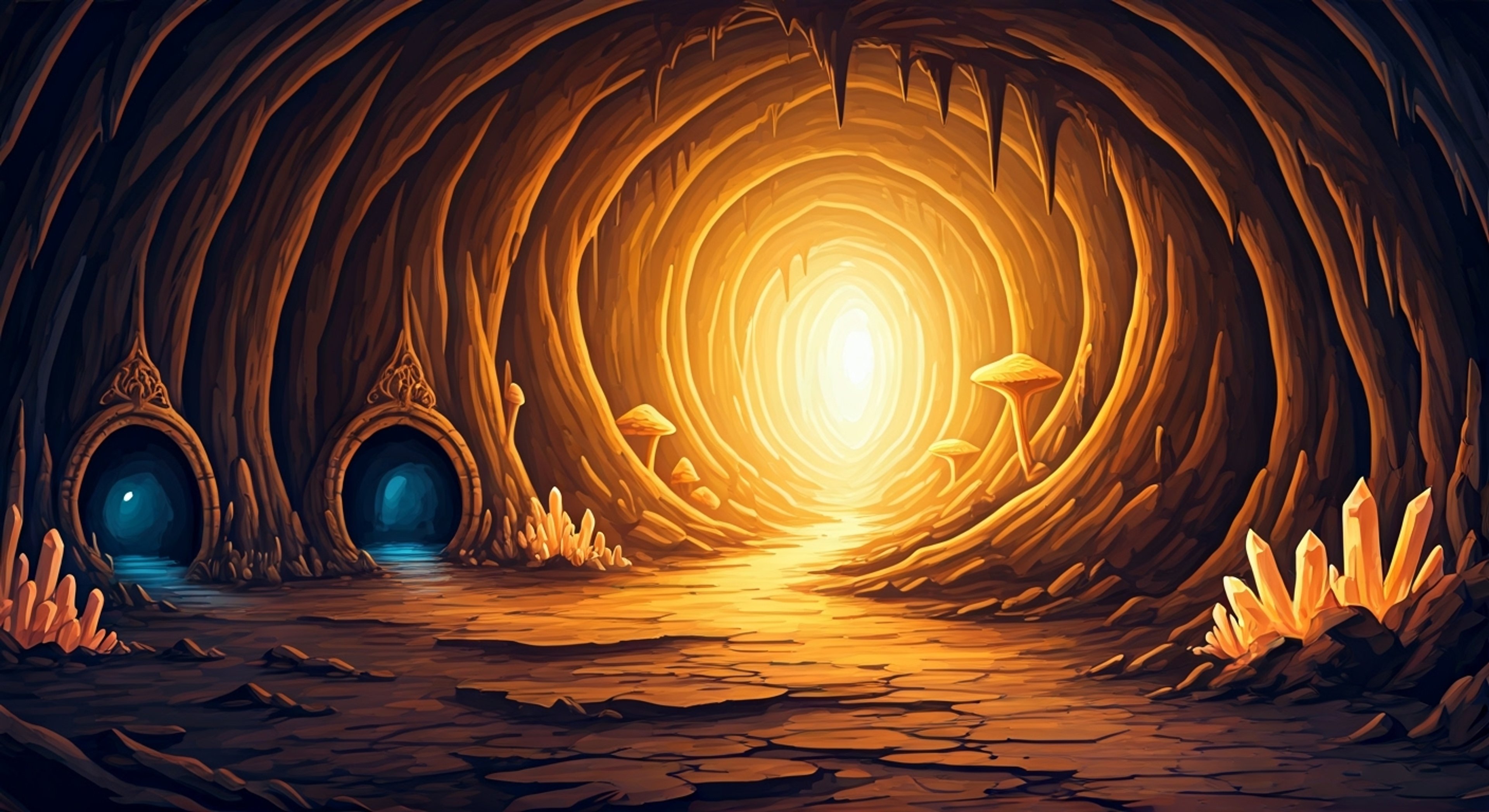 You accompany Lyrae through the twisting tunnels of the Underdark on a critical intelligence gathering mission. Your journey takes you past phosphorescent fungi and through hidden passages as you help gather vital information on rival houses. The mission requires absolute stealth and careful observation, testing both your skills and nerve.