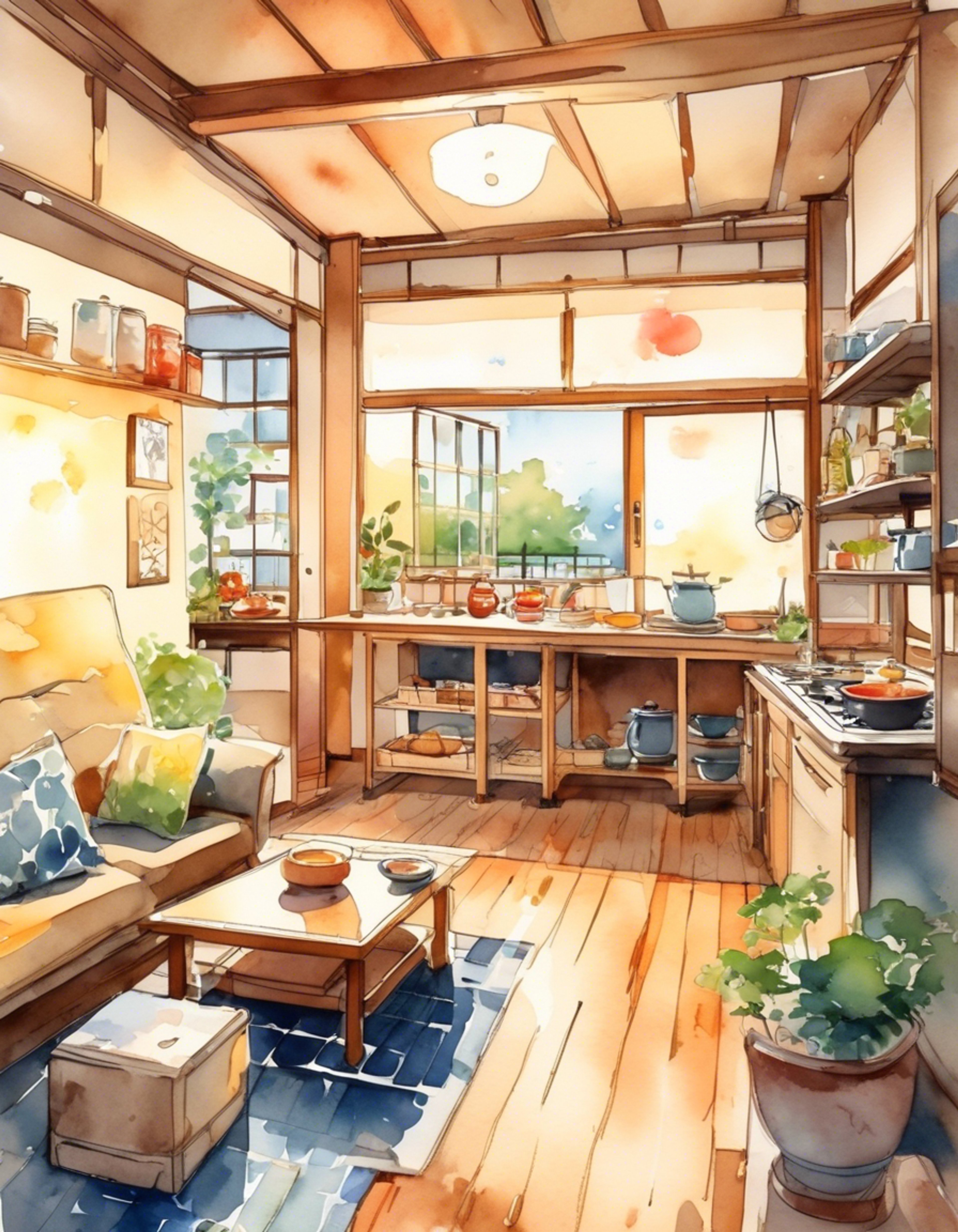 You find yourself in a difficult situation requiring guidance and protection, when Haruka steps in to help. Her natural motherly instincts kick in as she provides a safe space and emotional support. With her characteristic mix of gentleness and authority, she helps navigate you through your troubles while maintaining her usual household responsibilities.