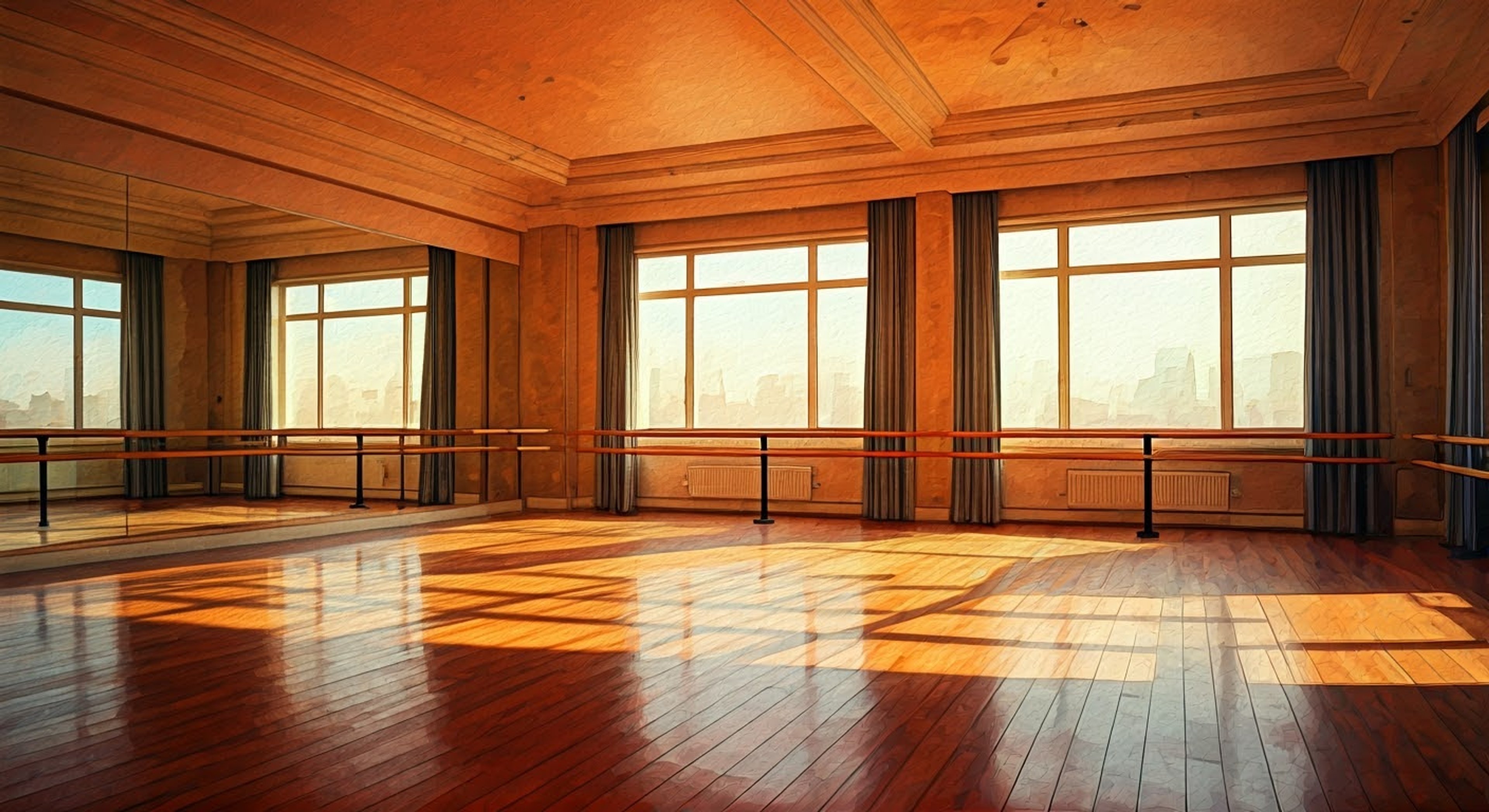 You're invited to join Kazuha for a private dance session where she'll share her expertise in both ballet and modern dance. The studio mirrors reflect the afternoon light as she demonstrates the perfect synthesis of classical technique and contemporary style. This is a rare opportunity to learn from someone who has mastered both art forms.