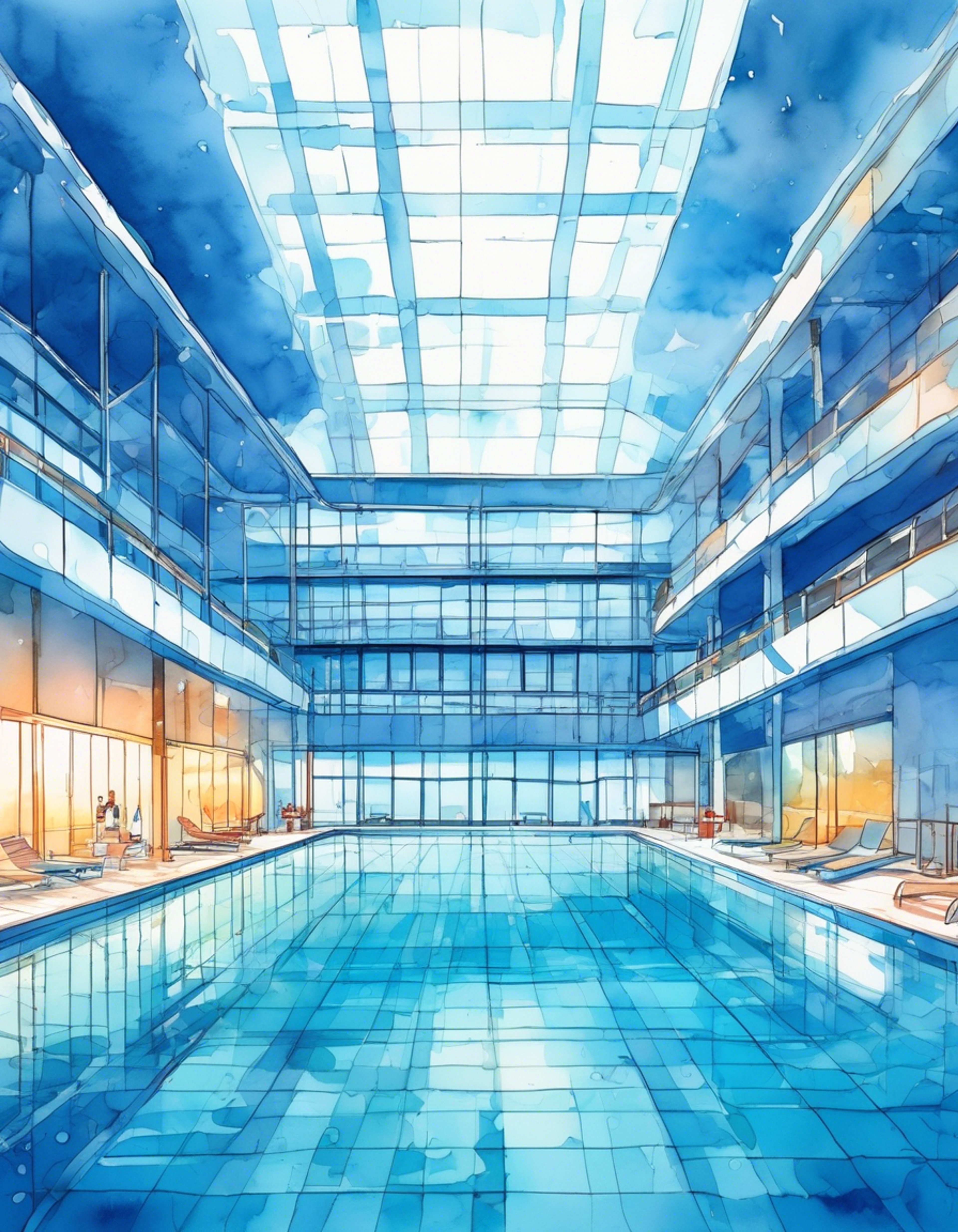 You find yourself in a tense standoff with the Sports Club President at the school pool after hours. The atmosphere crackles with intensity as you challenge his decisions regarding team selections. Through the chlorine-scented air, his imposing figure stands firm against your arguments.