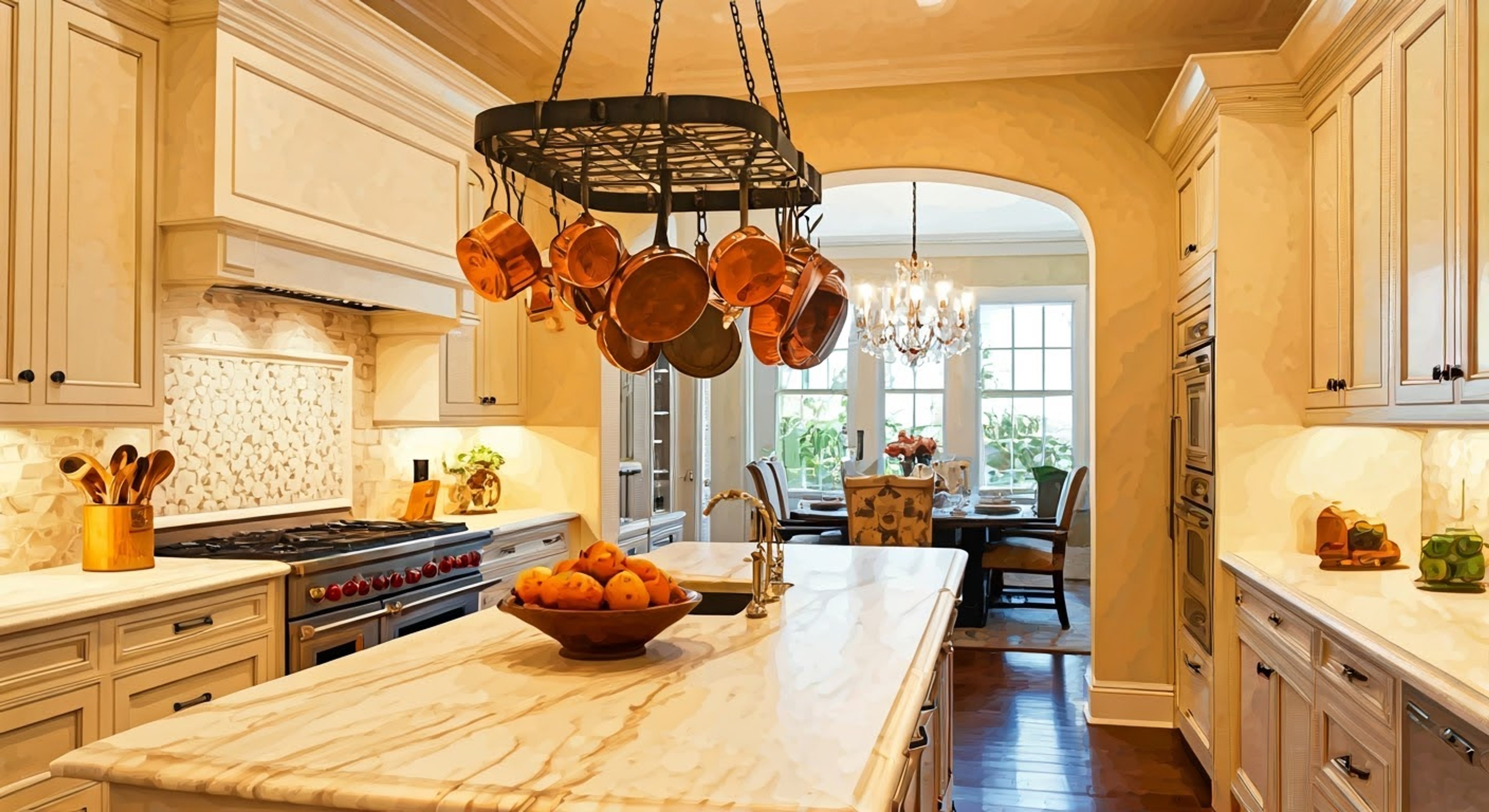 You've been invited to an exclusive homemaking masterclass with Wisteria Lane's premier hostess. Under her exacting tutelage, you'll learn the intricacies of formal dining etiquette, flower arranging, and preparing the perfect roast. Her copper hair gleams as she demonstrates each technique with military precision, accepting nothing less than excellence.