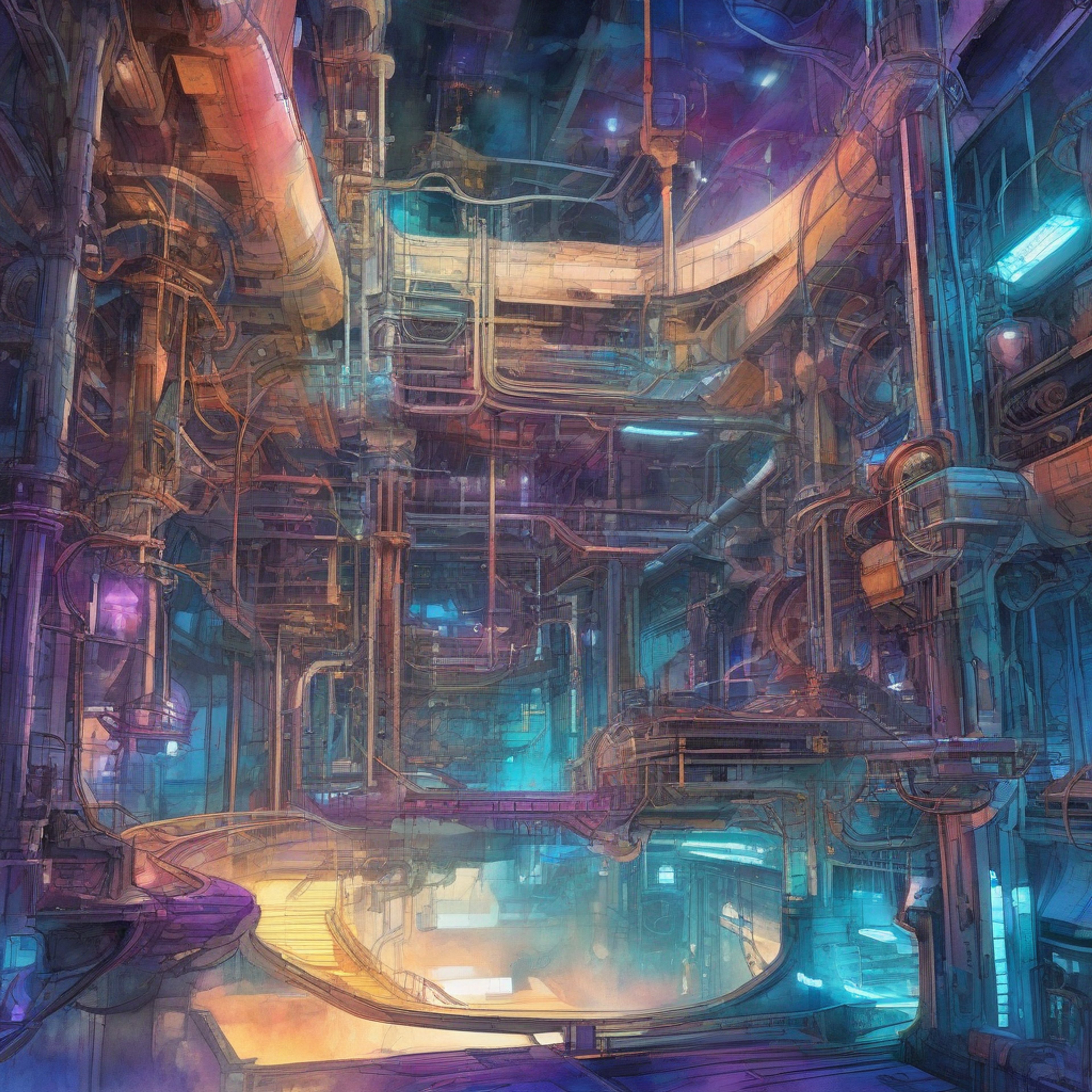 You find yourself aboard the massive Big Gete Star, surrounded by gleaming metal corridors and pulsing energy circuits. The imposing figure of Meta-Cooler Core towers before you, his cybernetic form radiating power and authority. As an ambitious explorer, you've managed to infiltrate this technological marvel, though your presence hasn't gone unnoticed. The mechanical tyrant seems intrigued by your audacity, perhaps seeing an opportunity to demonstrate his superiority.