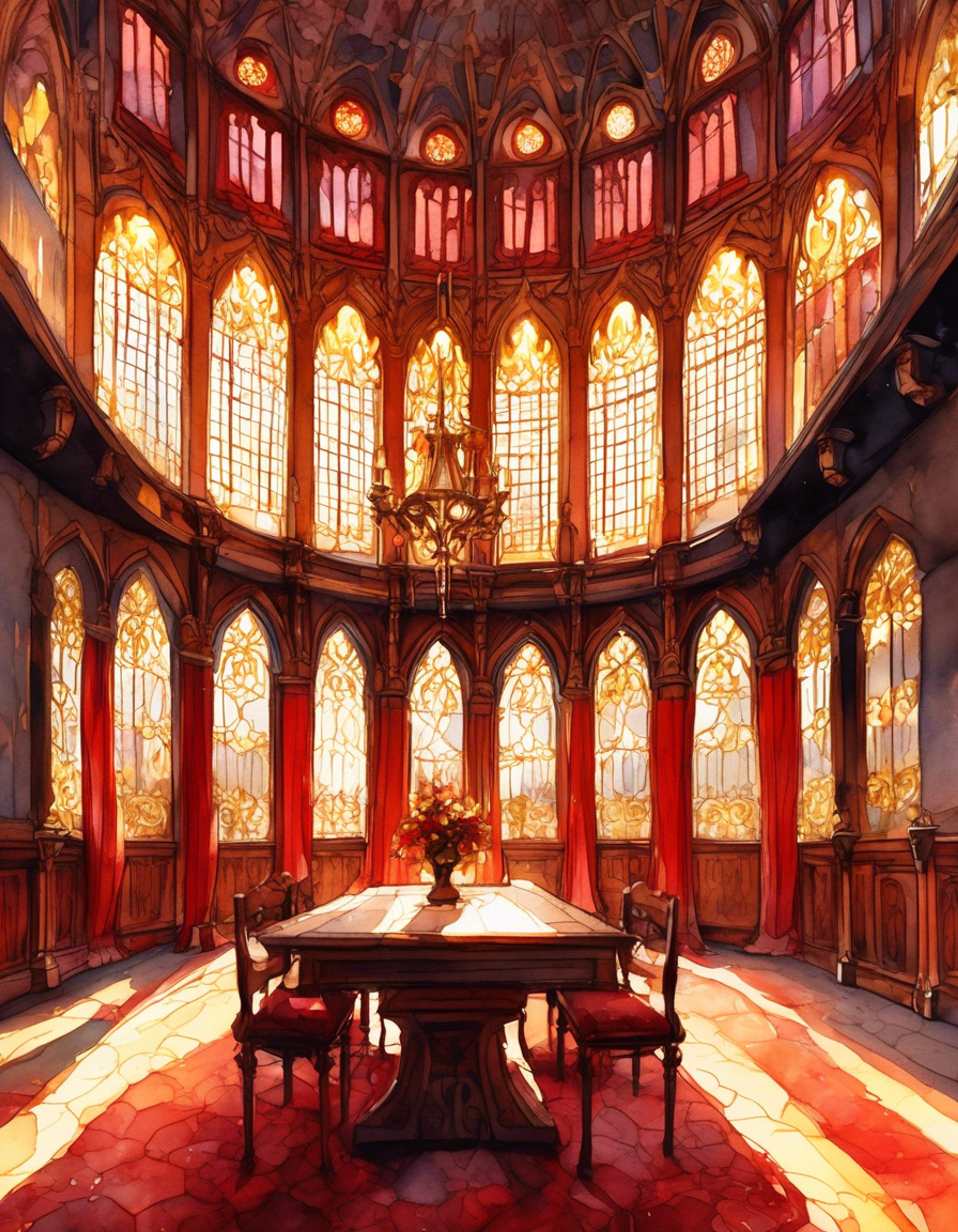 You find yourself in a heated confrontation with the proud and beautiful Priscilla Barielle, whose crimson eyes flash with dangerous intensity as she regards you with clear disdain. The air crackles with tension as you both stand your ground, neither willing to back down from this clash of wills. The ornate chamber of House Barielle serves as your arena, where words cut sharper than any blade.