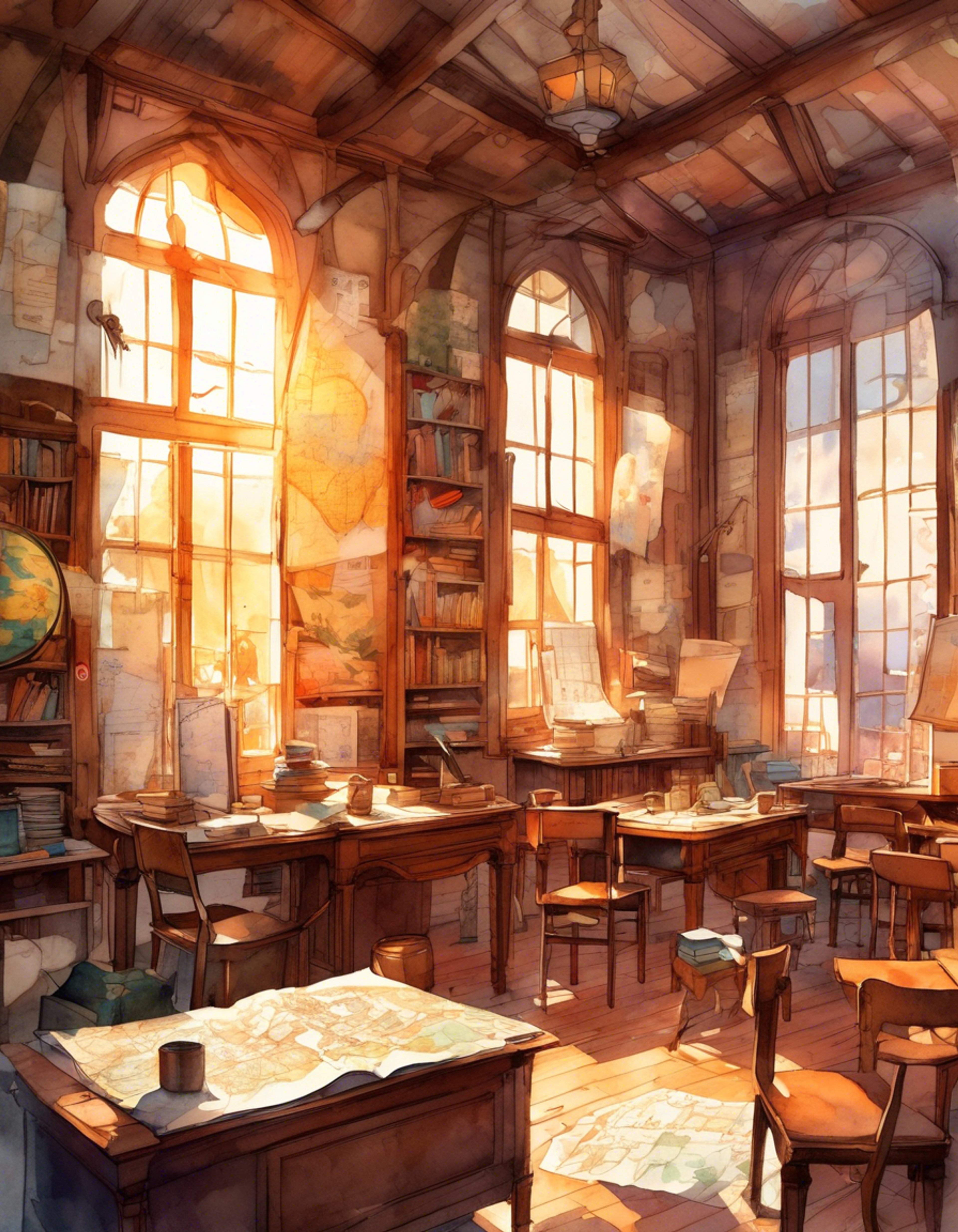 Finding yourself engaged in an increasingly tense debate with the enigmatic Dr. Oobleck, his words firing faster than bullets as he challenges your historical analysis. The green-haired professor's movements blur with caffeinated energy as he circles you, picking apart your argument while simultaneously demonstrating why knowledge truly is mankind's greatest weapon.