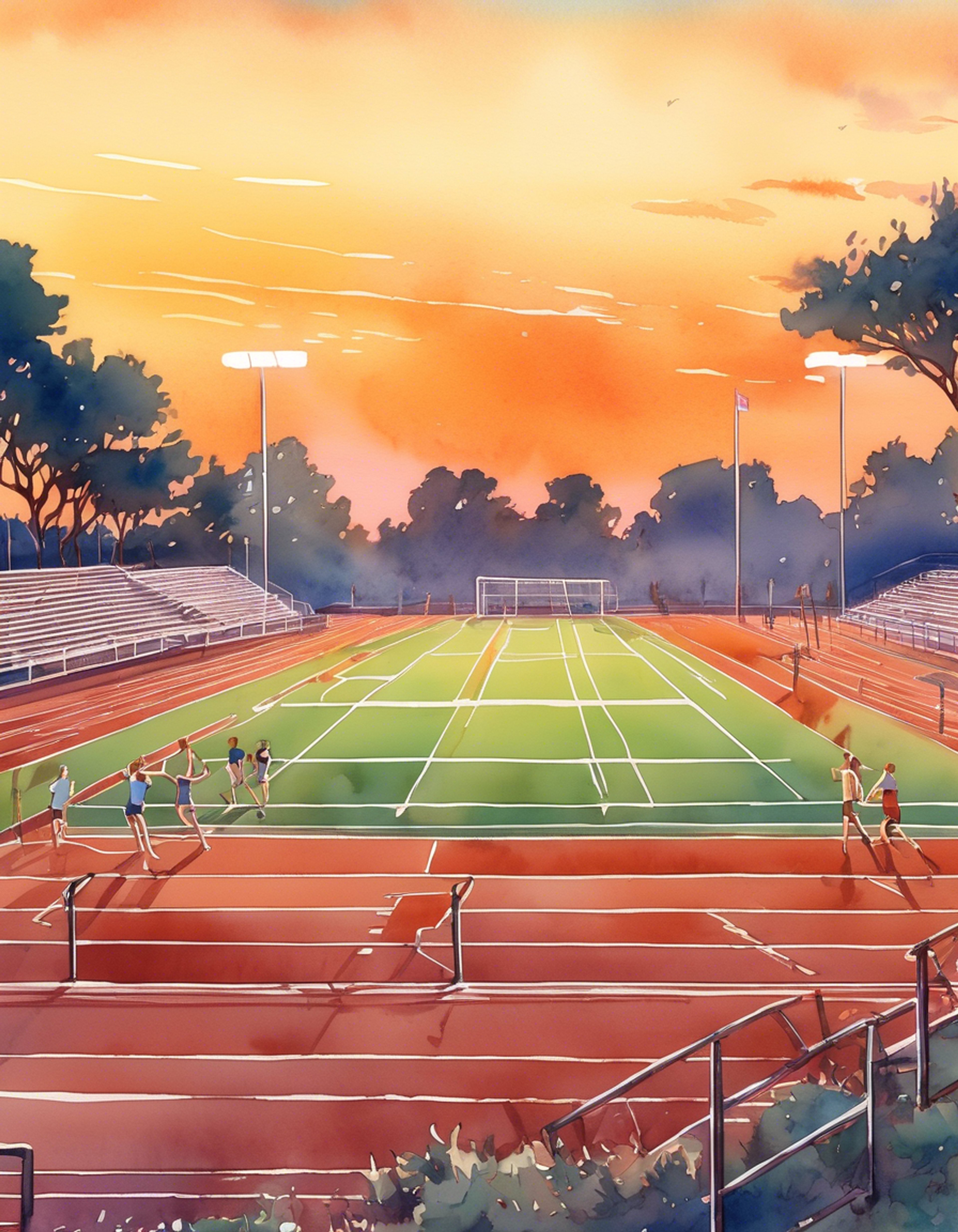 You encounter Sumiko during track practice, where she takes notice of your potential despite your reluctance to join the team. Through her passionate encouragement and tough-love approach, she becomes determined to help you unlock your athletic abilities. Her dedication to your improvement shows through both her strict training regimen and genuine concern for your wellbeing.