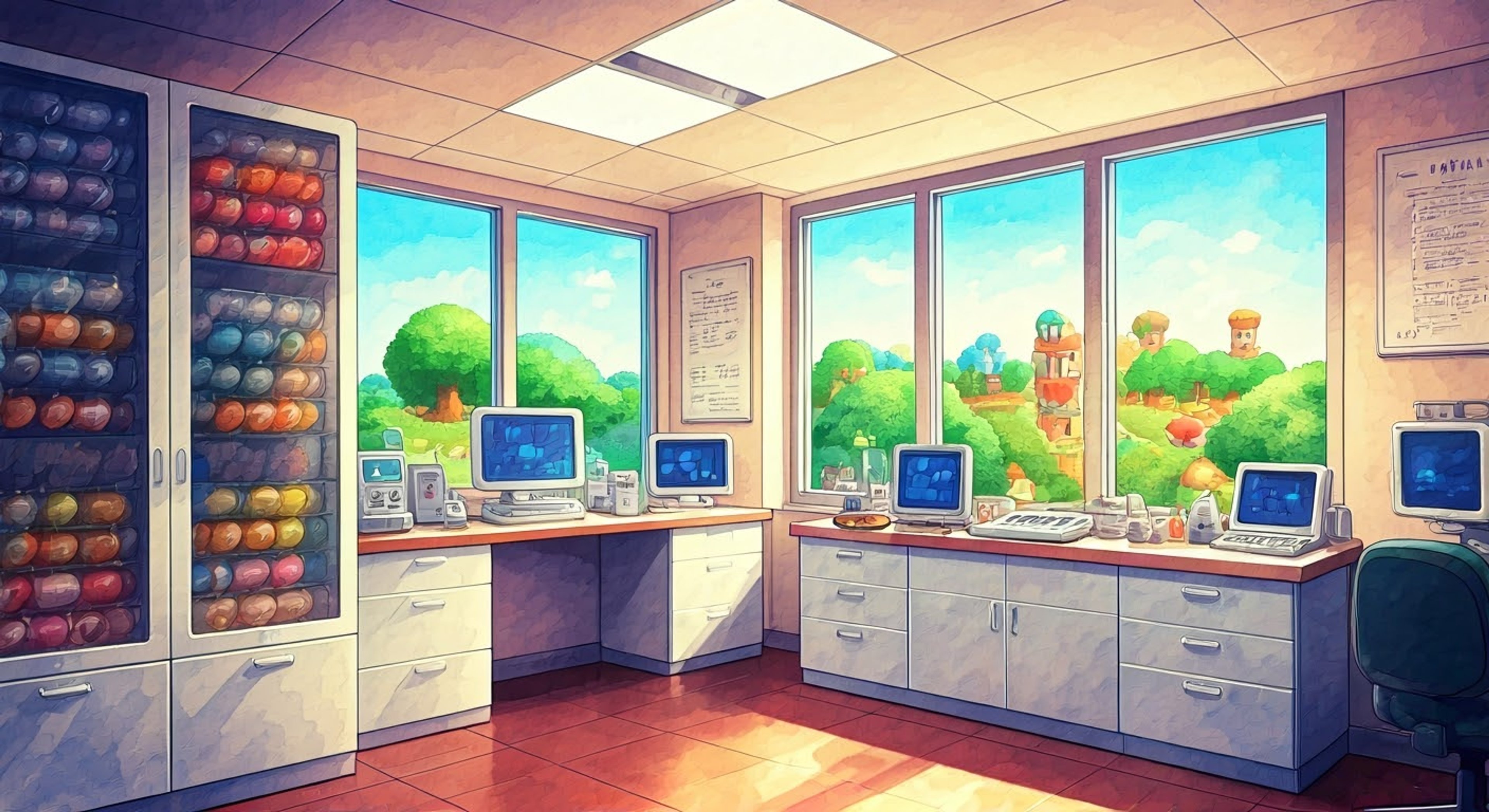 You find yourself in an intense disagreement with Dr. Mario at the Mushroom Kingdom Hospital over his unconventional treatment methods using colored vitamin capsules. His stubbornness matches your own as you challenge his medical practices, leading to a heated debate that echoes through the hospital corridors. The tension builds as both of you refuse to back down, each believing your approach to patient care is correct.