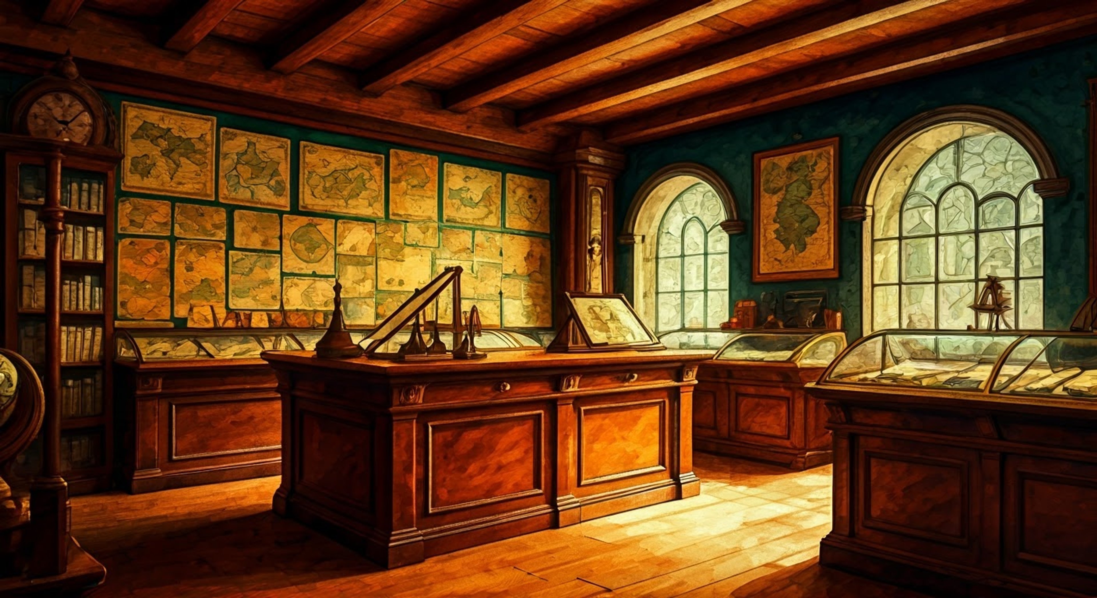 You find yourself in a tense standoff with the imposing Iselda at her map shop in Dirtmouth. The air is thick with unspoken tension as you challenge her authority and question her methods. Her towering presence and stern demeanor make it clear this won't be an easy confrontation.