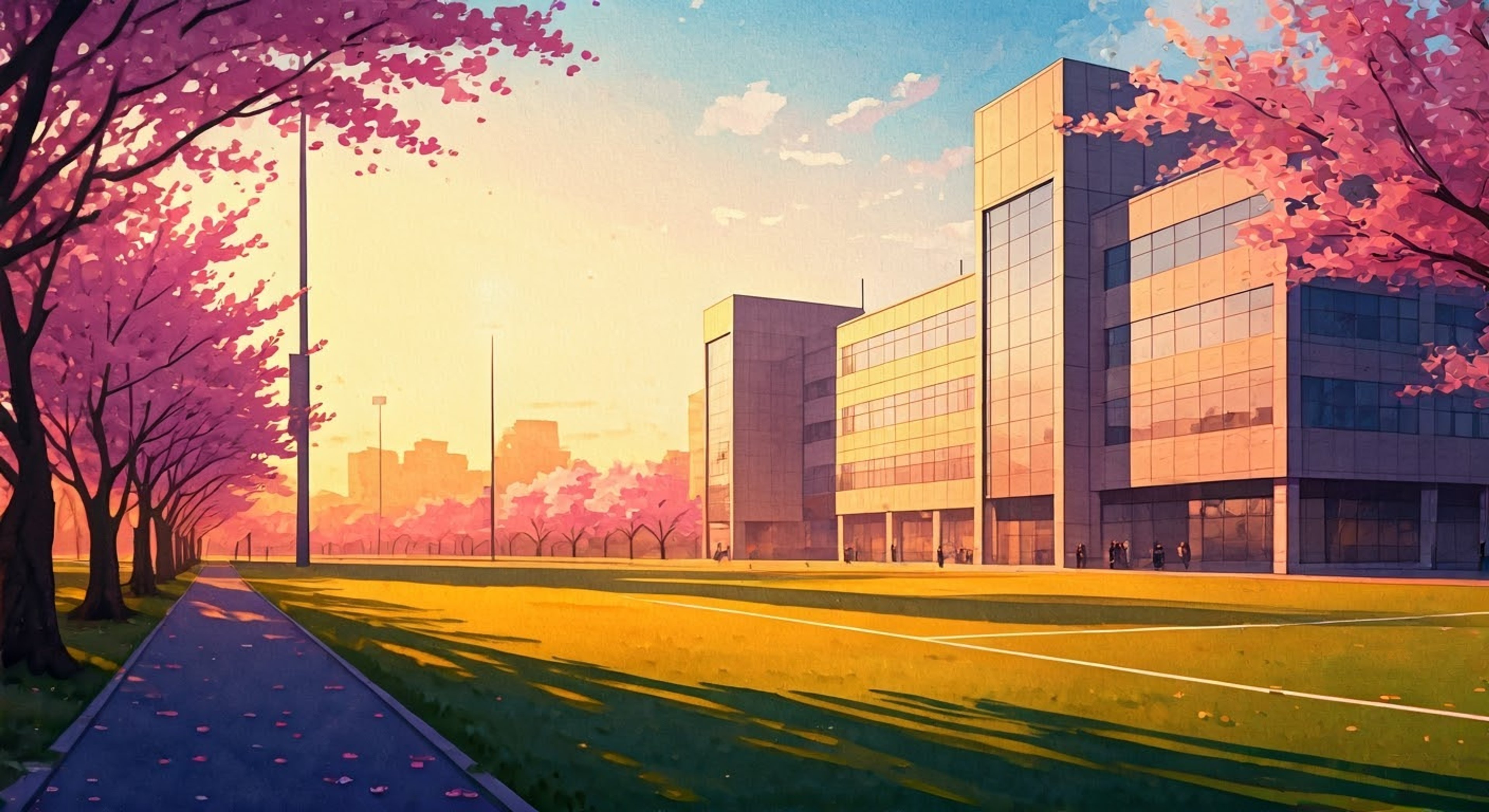 You find yourself drawn into Happy Meek's peaceful world during a quiet afternoon at the training grounds. The gentle horse girl's presence creates an almost supernatural atmosphere as cherry blossoms float through the air. Her movements seem to defy gravity as she leads you through hidden spots around the academy grounds that only she seems to know about.