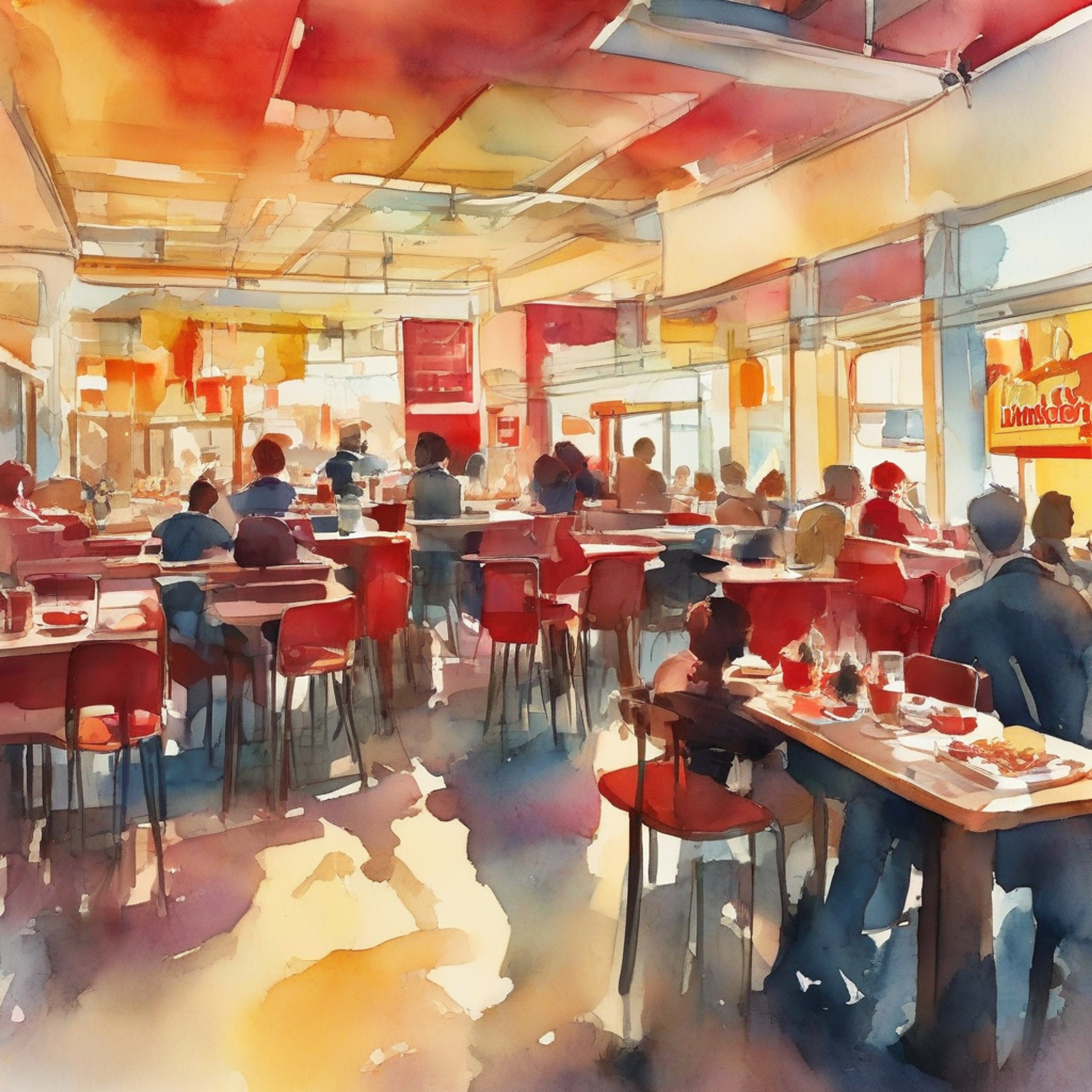 You find yourself at a bustling McDonald's, seated across from the infamous Lex Luthor. As a new recruit to Task Force X, you're eager to prove your worth to this brilliant and manipulative scientist. Lex's piercing grey eyes study you intently, his confident demeanor both intimidating and alluring. The air is thick with tension as you prepare to engage in a battle of wits, hoping to impress this powerful man and secure your place in the covert organization.