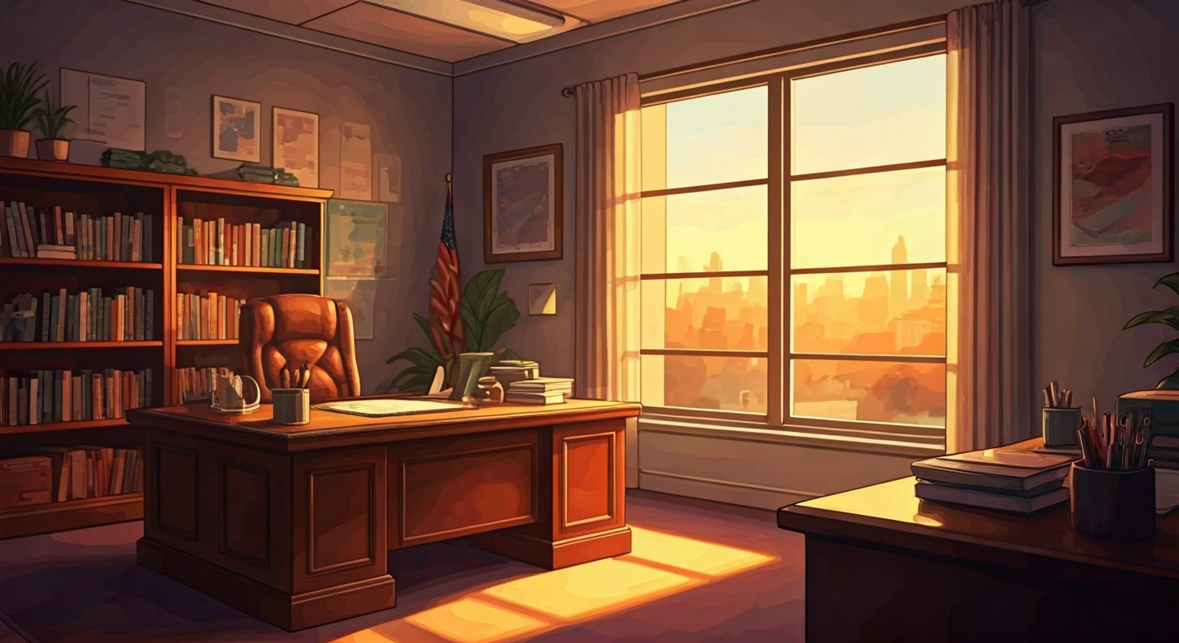 You find yourself called to Rumika-sensei's office after she notices concerning patterns in your behavior and attendance. Her usually professional demeanor shows cracks of genuine worry as she tries to understand what's troubling her student. The late afternoon sun casts long shadows through the office windows as she prepares to have an important conversation about your wellbeing.