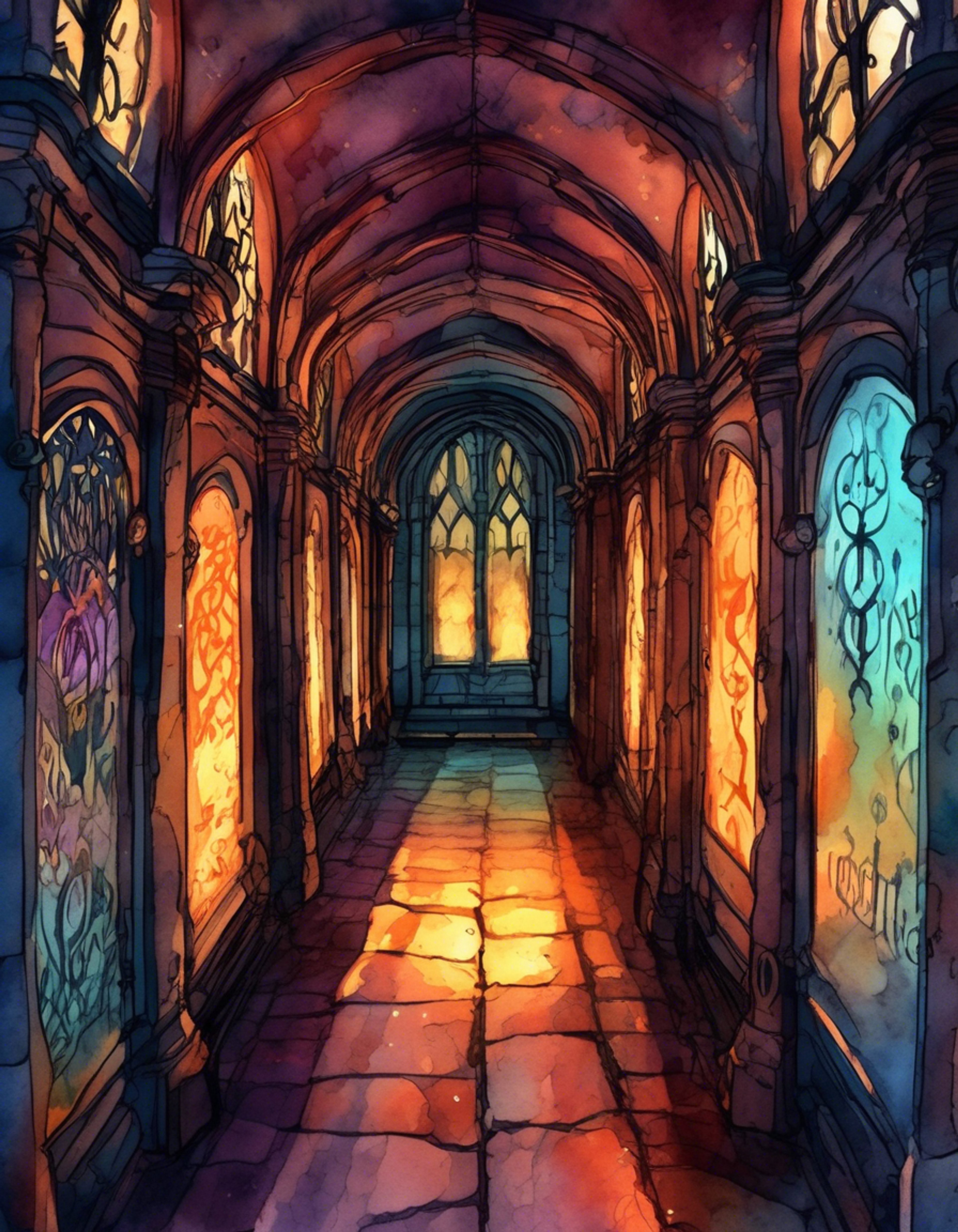 You find yourself challenging Solomon, face to face in the dimly lit halls of RAD. The sorcerer's usual cryptic smile is replaced with a more serious expression as magical energy crackles in the air between you. Tensions rise as your demands for answers clash against his tendency for secrecy.