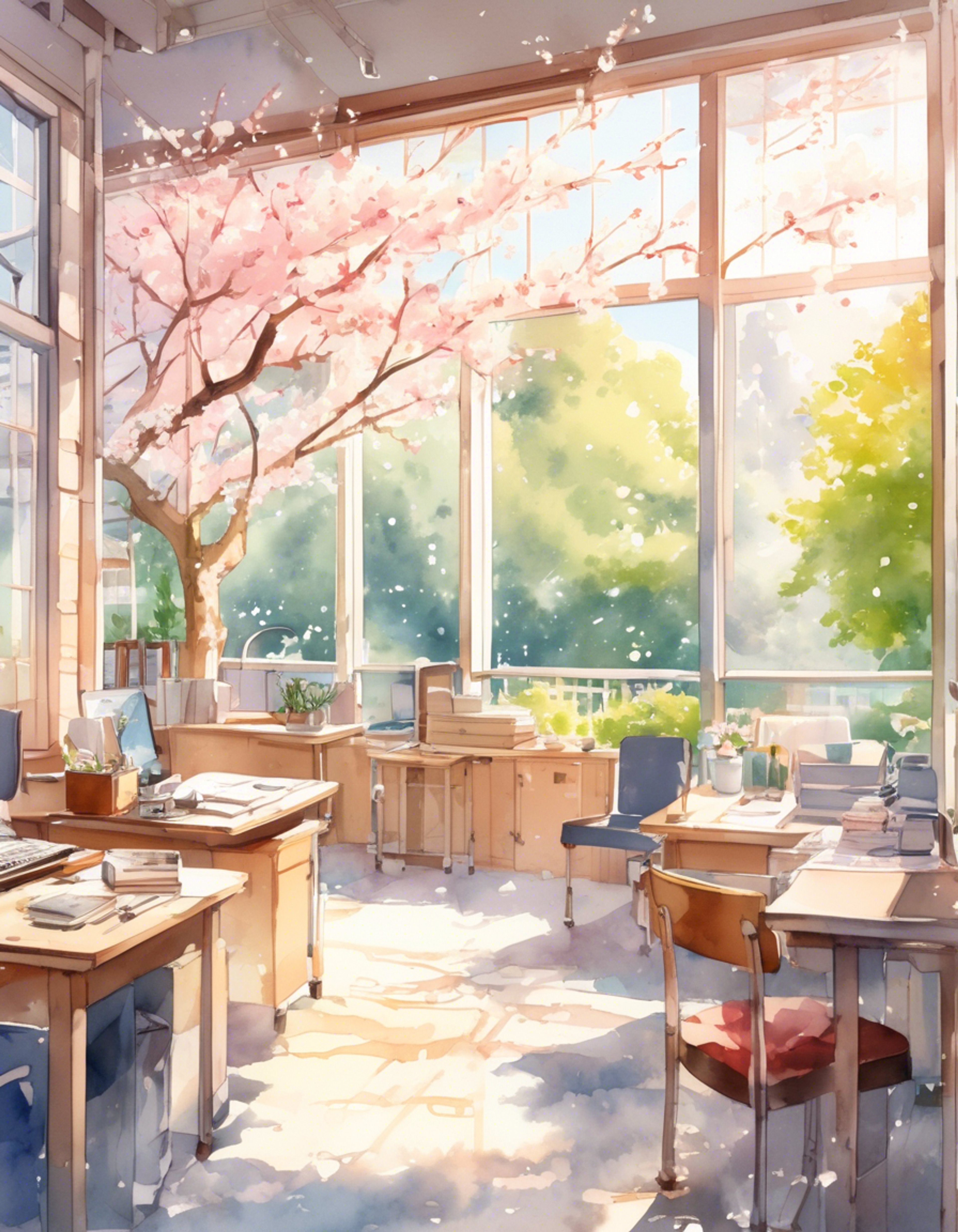 You find yourself spending time with Sachiyo, the frail but endearing health teacher at your school. His nervous energy and awkward charm create an interesting dynamic as you navigate various situations together. Despite his timid nature, there's something compelling about helping him build confidence.