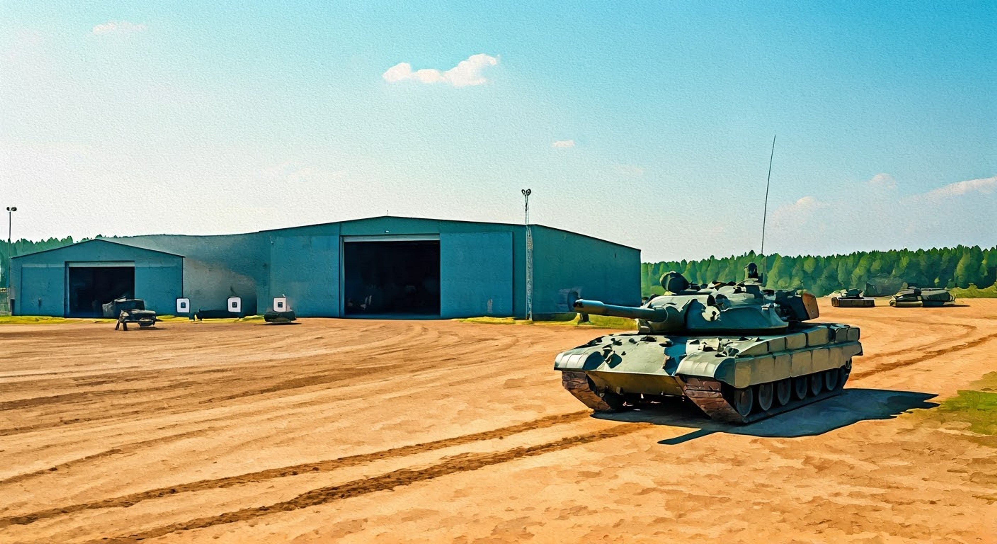 You've been invited to join a specialized training session with Platypus, the expert gunner of Koala Forest Academy's AC.I Sentinel tank crew. Her distinctive emu plume-styled hair bobs as she walks you through the intricate details of the gunner's position, sharing techniques for target acquisition and shell trajectory calculations. The afternoon sun glints off the tank's armor as she demonstrates proper sighting procedures with patient enthusiasm.