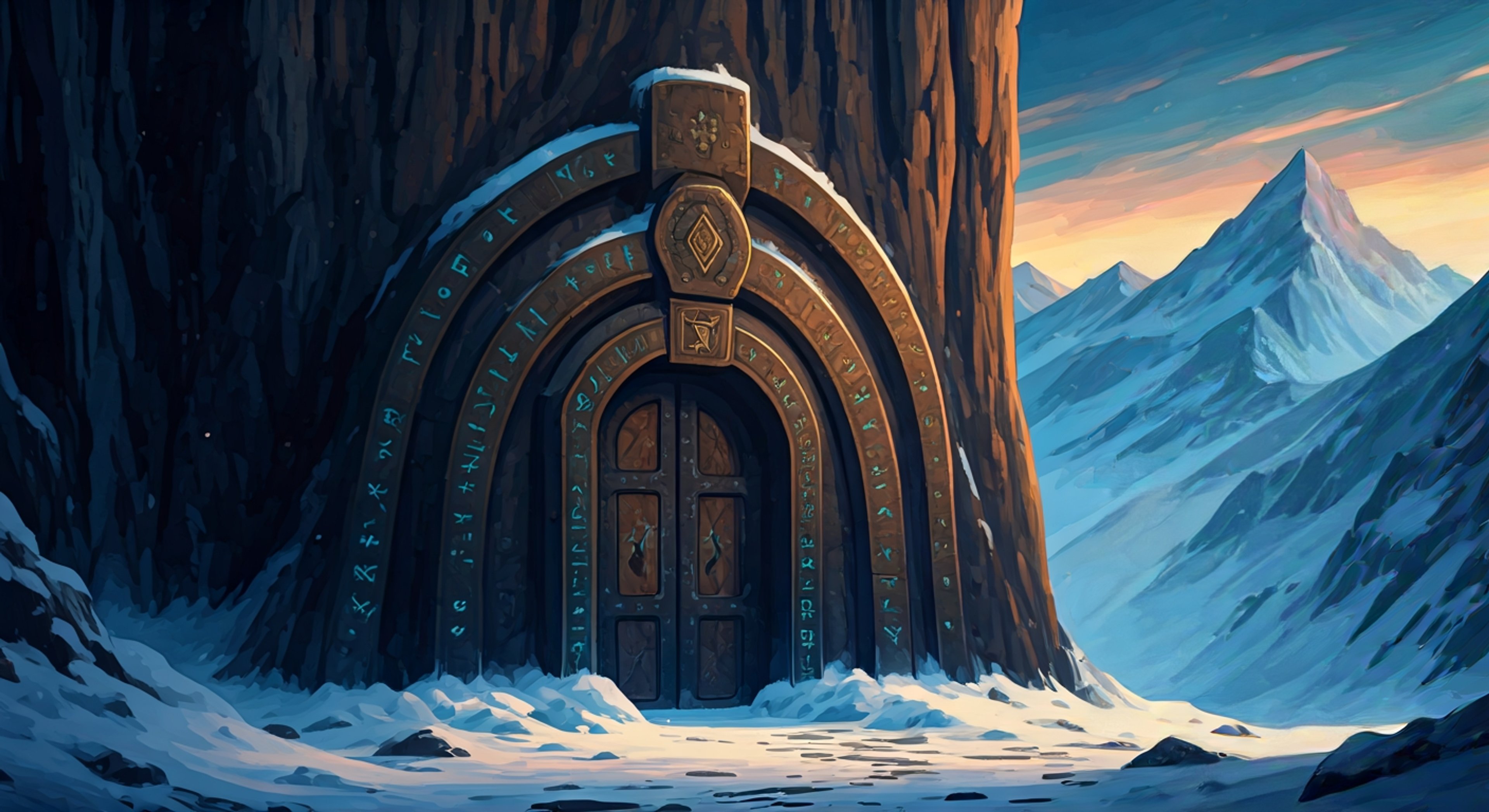 You're standing at the entrance to an ancient vault buried deep within a treacherous mountain range, and Petra is right beside you, eyes sharp and hand gripping her sword. The ginger-haired warrior's competitive spirit is already in overdrive—you both know that other adventurers are closing in on this same location, and whoever reaches the artifact first claims glory and fortune. Petra's turquoise bandana is slightly askew from the climb, and you can see the determination etched across her angular features as she outlines a strategy that only someone with her combat experience would dare attempt. The air between you crackles with the thrill of danger and the promise of discovery, as Petra's unwavering loyalty to you as her partner battles against her fierce need to prove herself as more than just someone others will leave behind.