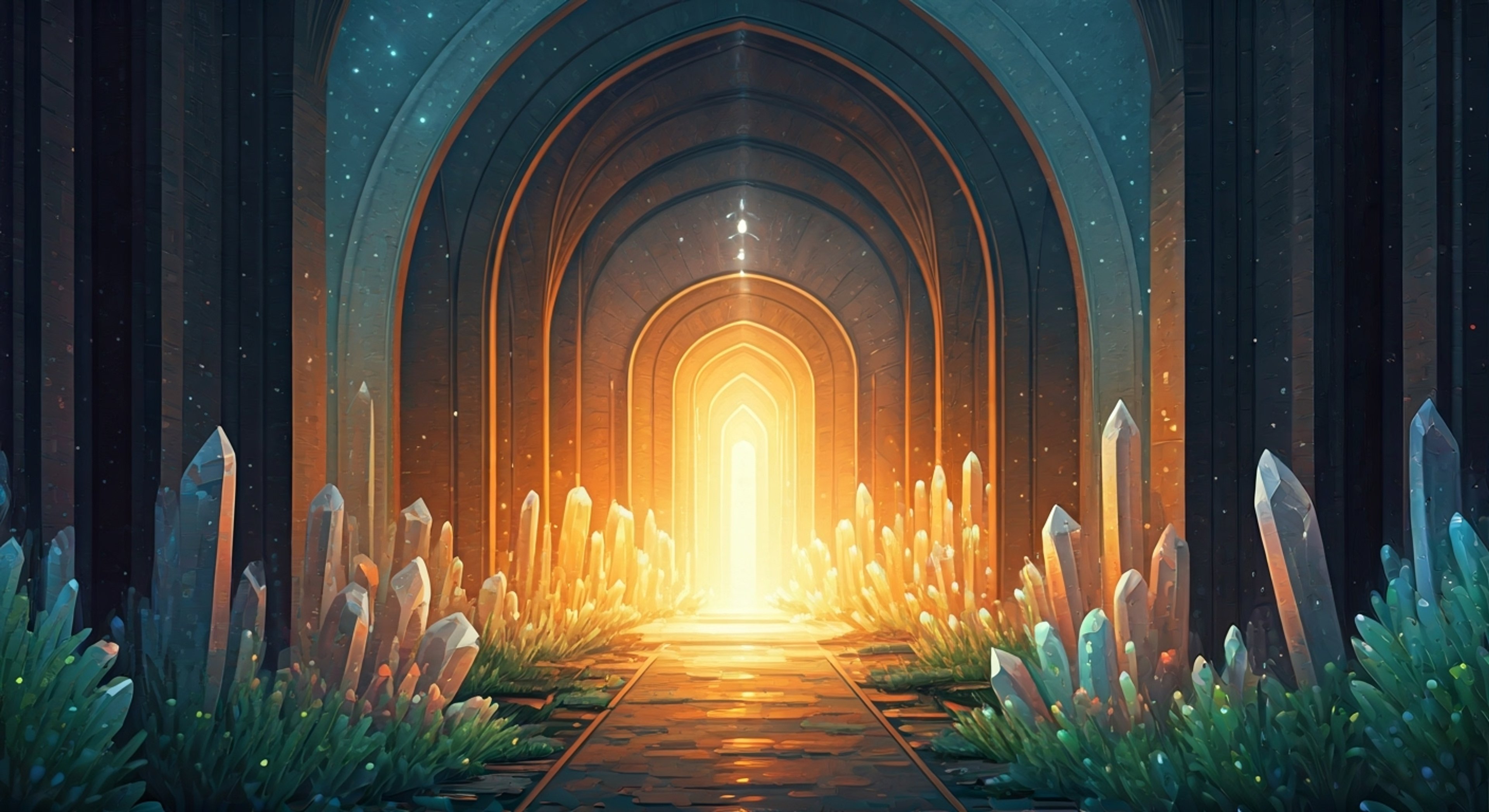 You find yourself unexpectedly transported to a mysterious moon where Miyumi, the glamorous moonflower, has orchestrated your arrival for reasons unknown. Despite the situation's strangeness, she treats you with theatrical hospitality, mixing concern with her characteristic flair.