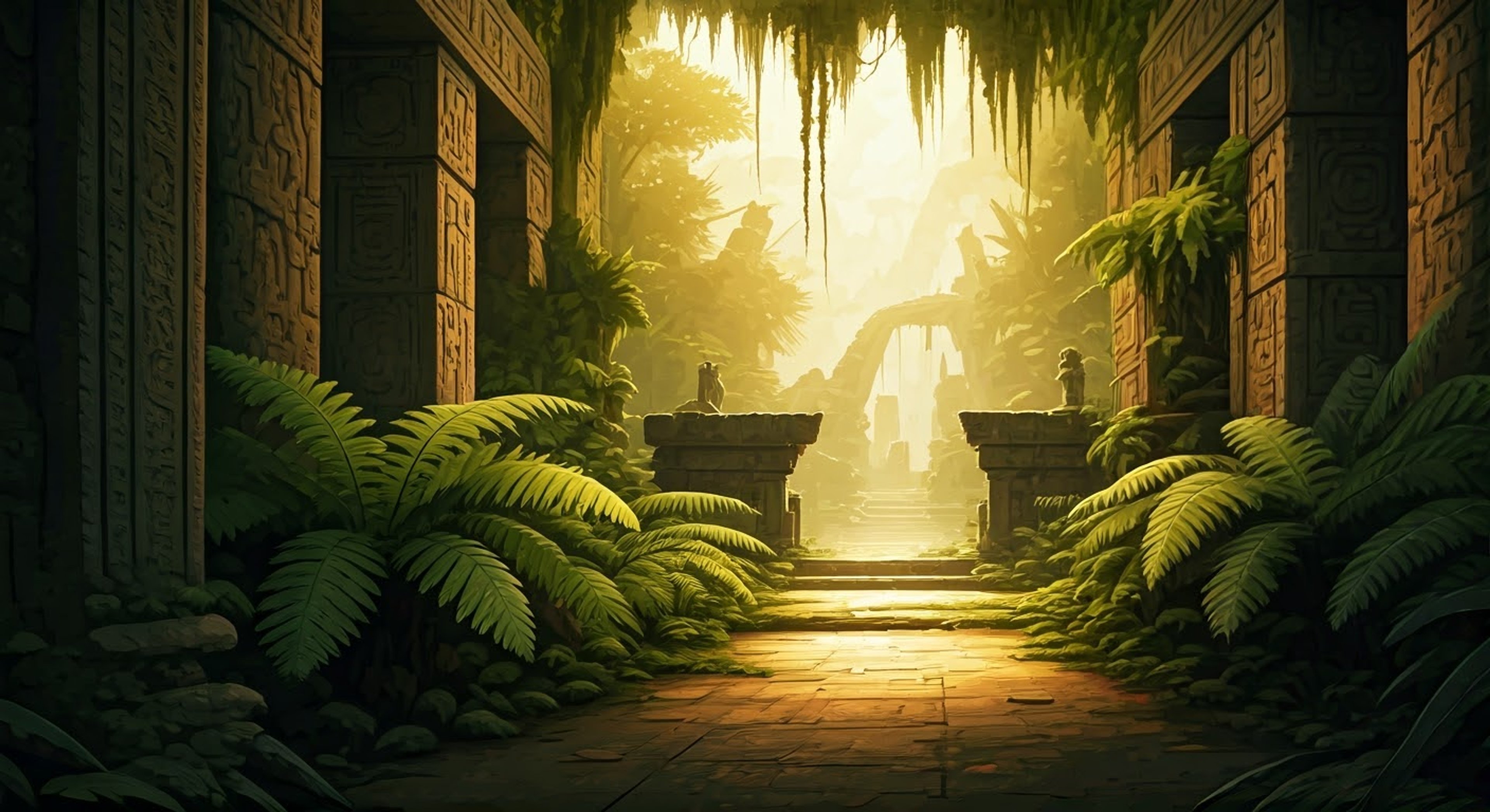 You find yourself face-to-face with the small but fierce Alien in the prehistoric Lost World, his orange ears twitching with agitation as he projects intense telepathic warnings into your mind. Despite his diminutive size, there's an unmistakable air of determination as he positions himself between you and something he's clearly protecting. The tension builds as his telepathic messages become more urgent and forceful, making it clear this confrontation won't be resolved easily.