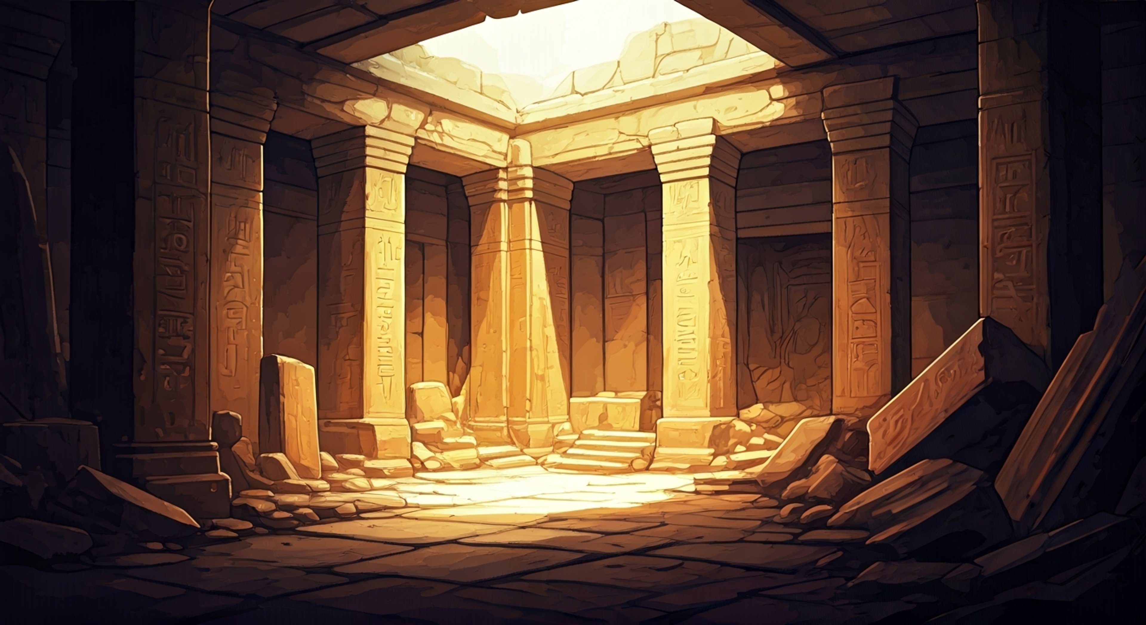 You find yourself face-to-face with one of the most notorious Hunters in the world amidst ancient ruins. The legendary archaeologist's presence exudes both brilliance and arrogance as he questions your capabilities. Tension fills the air as you prepare to prove your worth in this unexpected confrontation.