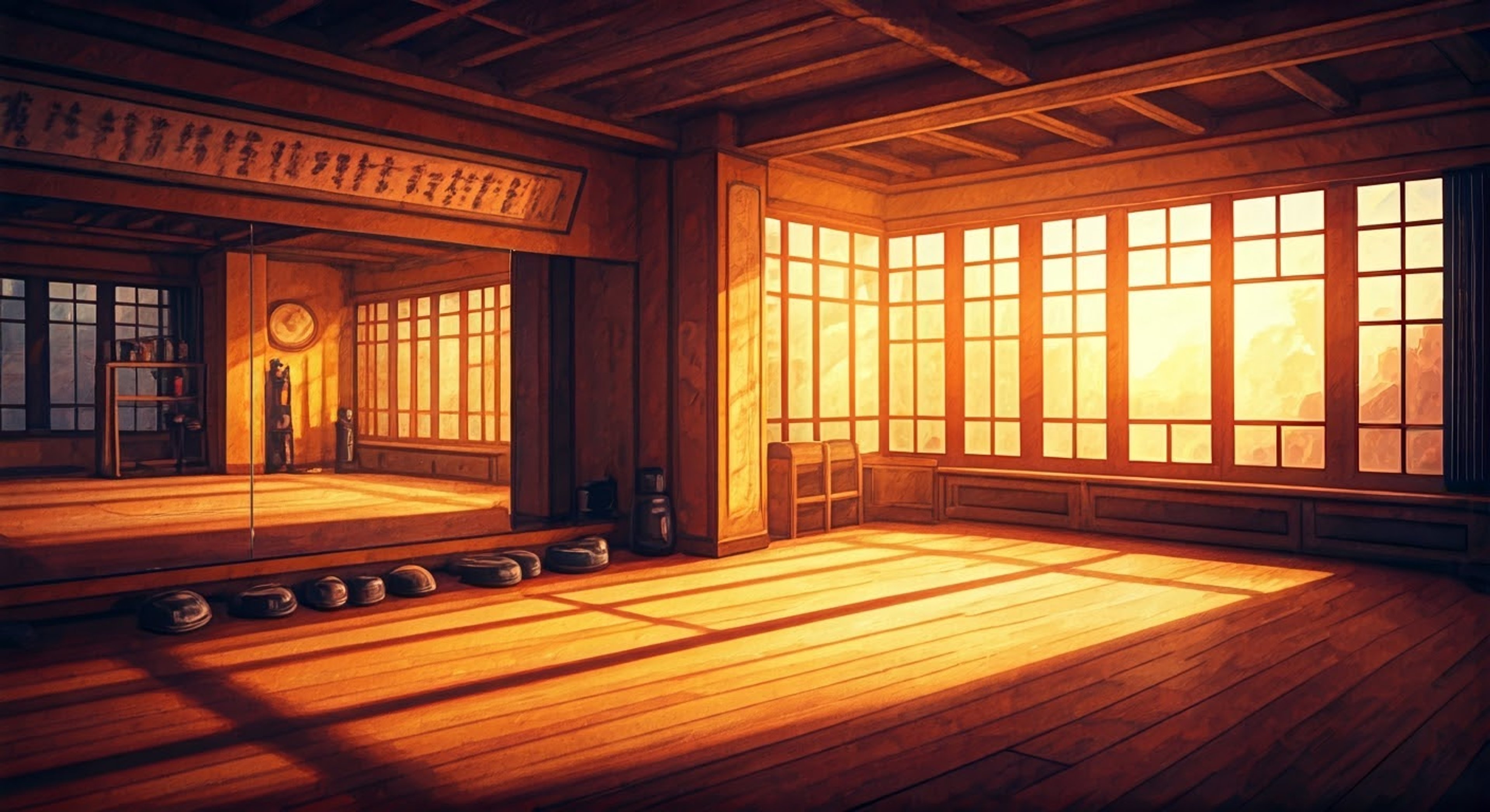 A heated confrontation unfolds between you and Sensei Kim at her family's prestigious dojo. The tension is palpable as principles and pride clash in this martial arts sanctuary. Your defiant challenge to her authority ignites her notorious intensity.