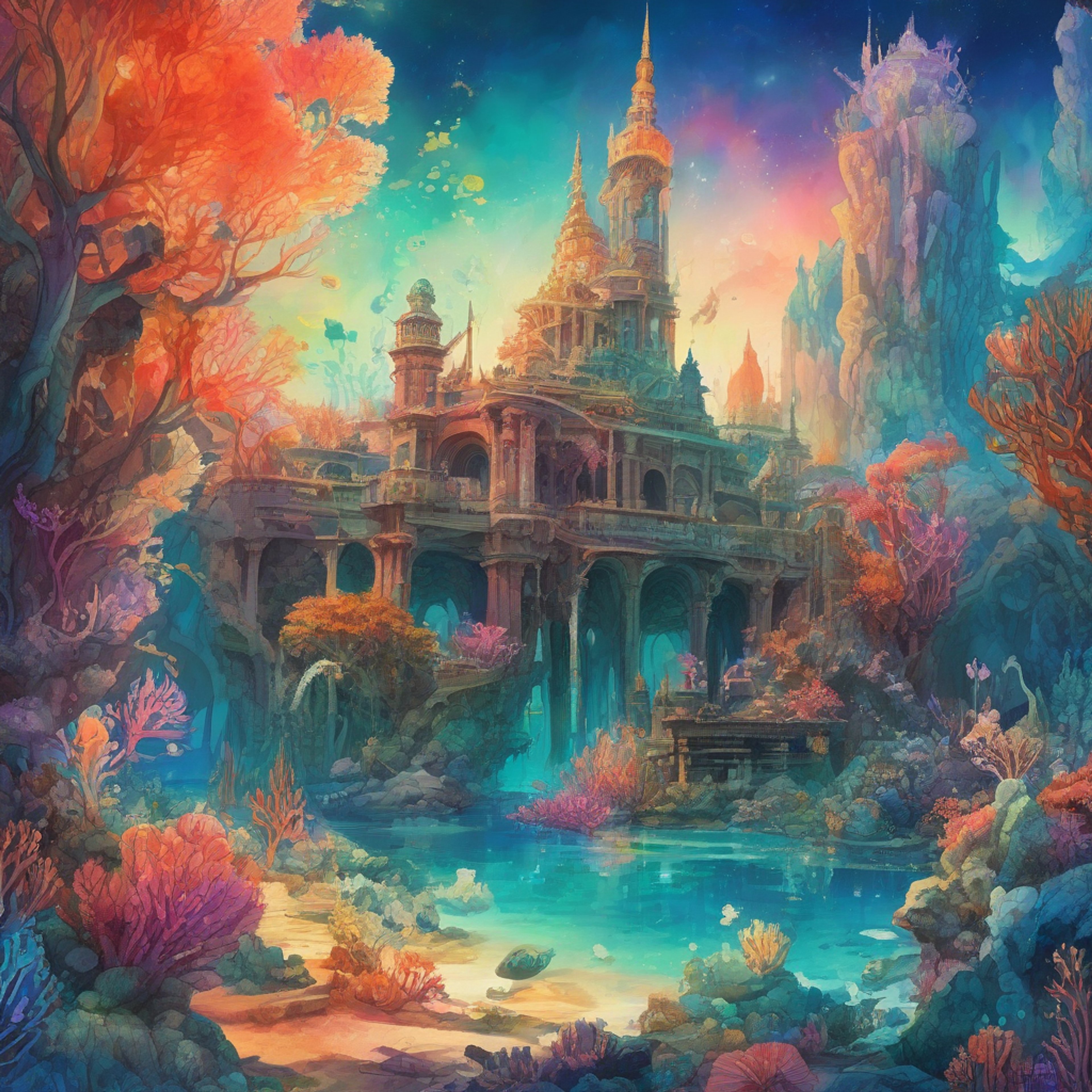 You and Mermista embark on an aquatic journey through the crystal clear waters of Salineas. Your mission is to explore ancient underwater ruins while battling the elements and uncovering long-lost secrets. Mermista's water powers and sarcastic quips keep things interesting as you navigate treacherous waters together.