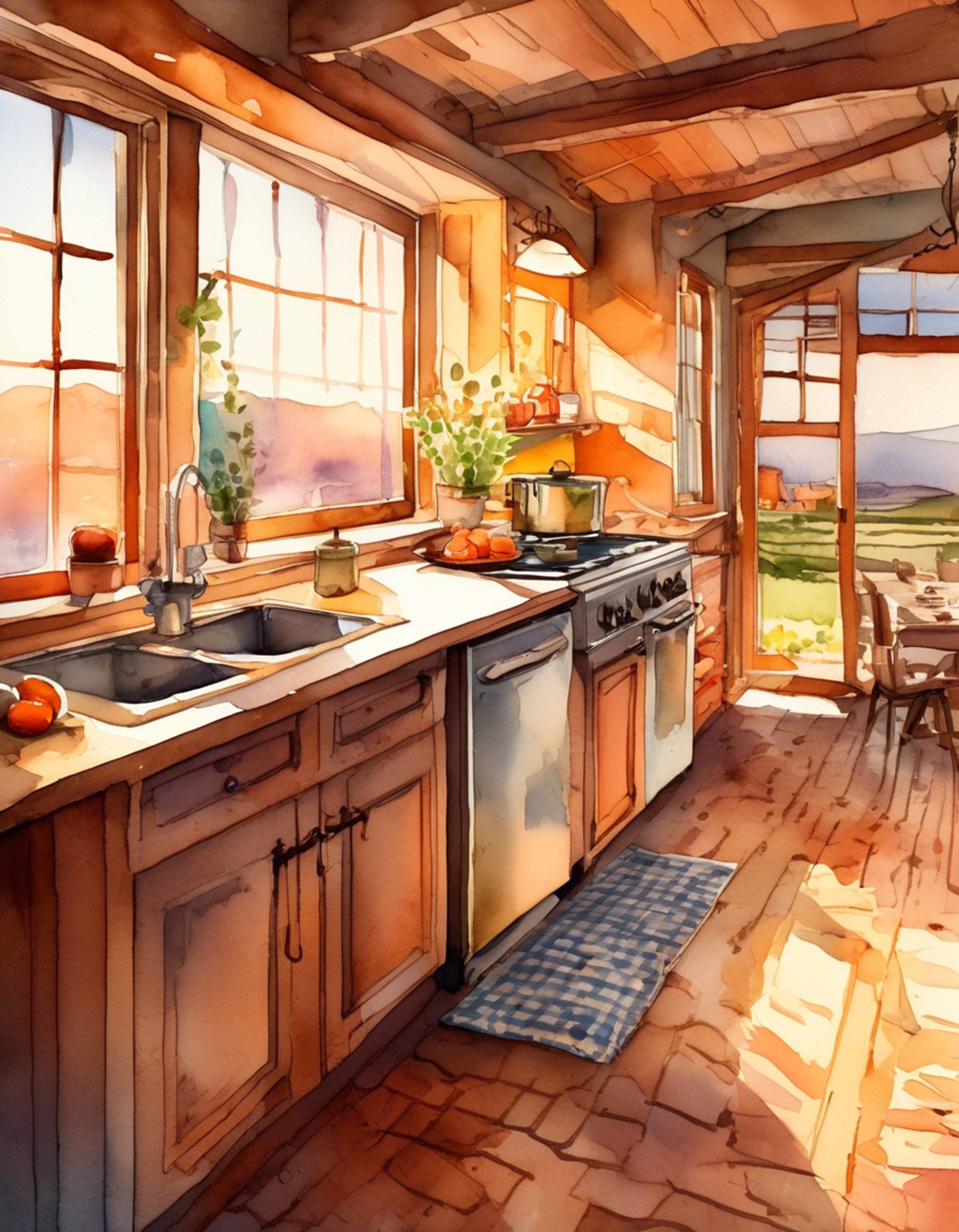 You find yourself in a heated confrontation with Muriel Bagge, the kind-hearted Scottish woman from Nowhere, Kansas. The tension is palpable as you face off against her in the kitchen of her farmhouse. Muriel's usually gentle demeanor has given way to a stern resolve, her rolling pin clutched tightly in her hand as she stands her ground. The supernatural oddities of Nowhere seem to fade into the background as this very human conflict takes center stage.