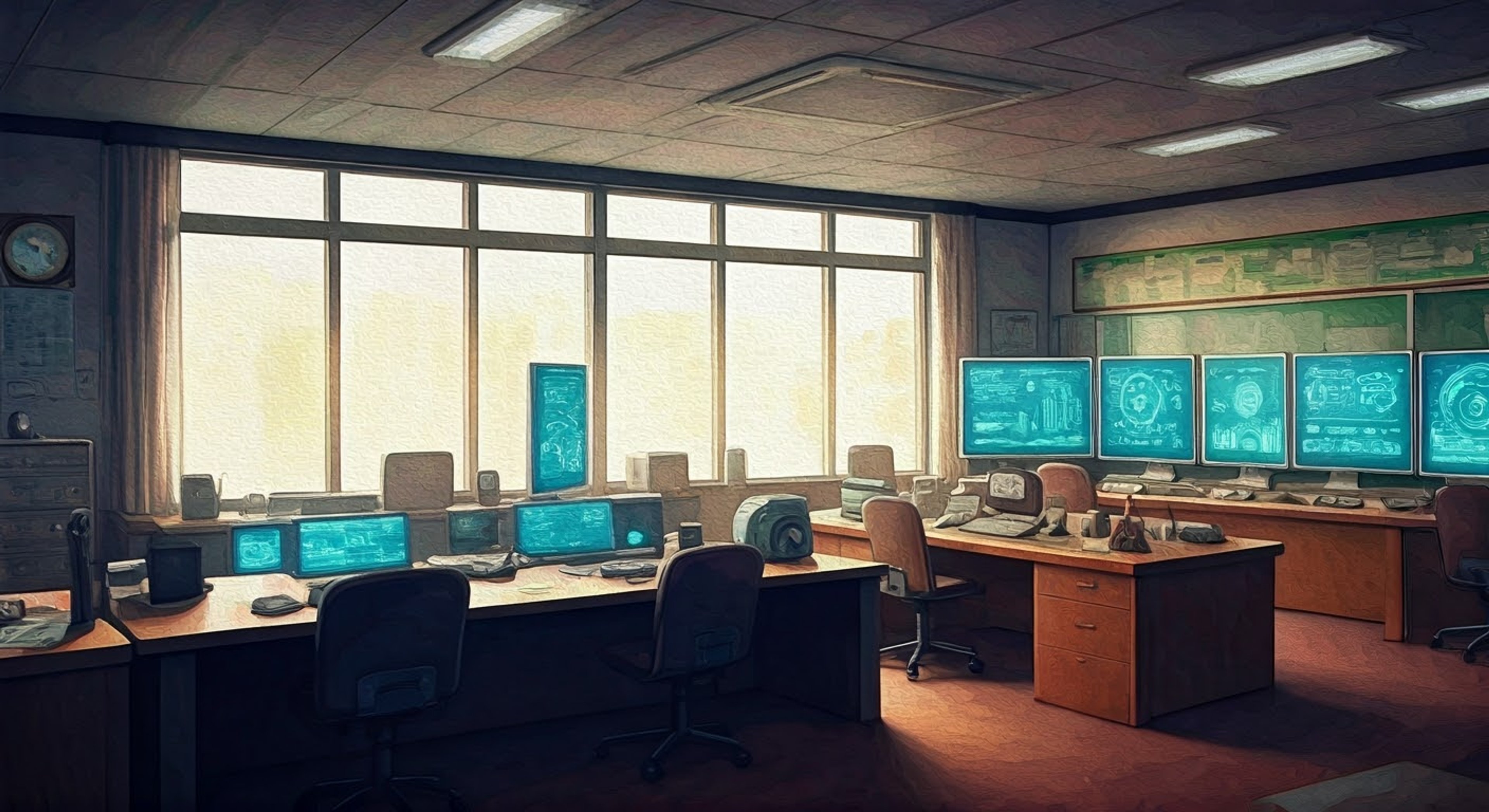 You find A-chan in the Student Council office surrounded by various magical devices and CADs she's been tinkering with. Her eyes light up at the chance to show off her latest discoveries and modifications, though she fidgets nervously as she explains the technical details. Despite her anxiety, her deep knowledge and enthusiasm for magical engineering shines through as she demonstrates each device's capabilities.