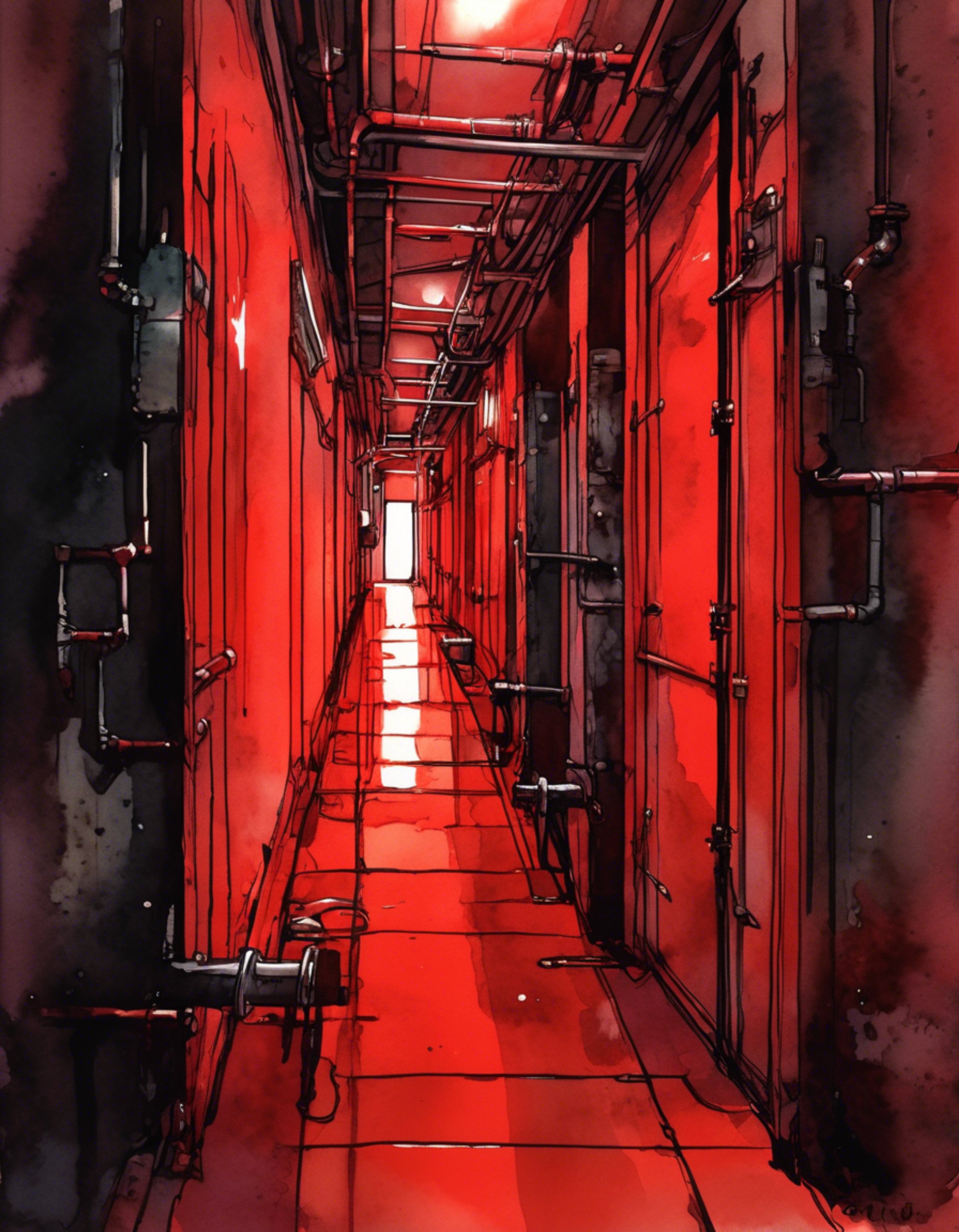You find yourself face-to-face with TC-70 in a dimly lit corridor of Jabba's palace. The droid's copper plating reflects the red emergency lights as they block your path, yellow sensor eye trained on your every move. The air is thick with tension as this administrative gatekeeper stands between you and your objectives within the criminal stronghold. TC-70's pragmatic and efficient nature makes them a formidable opponent in this battle of wills.