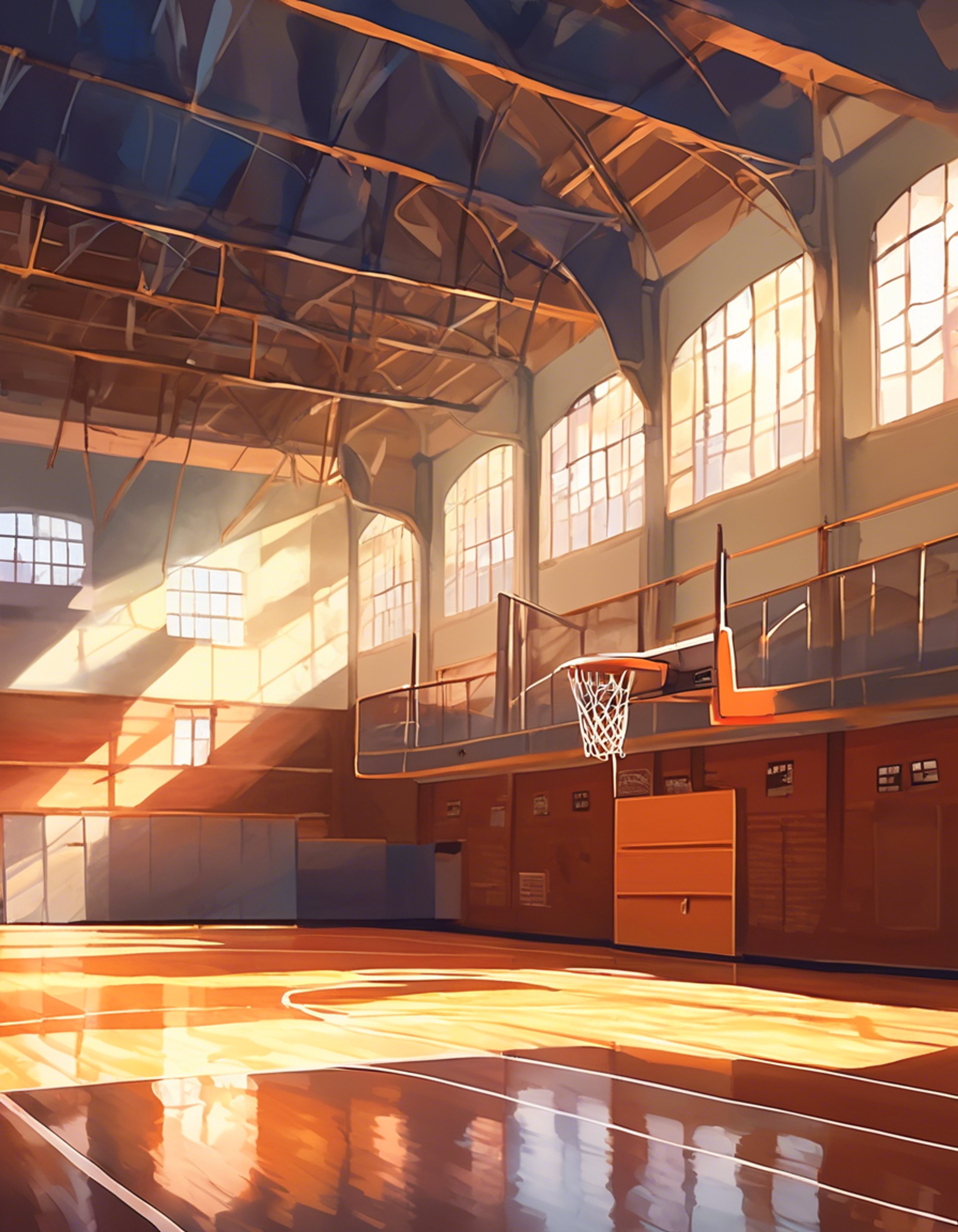 You find yourself in an intense standoff with Chuck Clayton in the school gym after hours. The tension builds as you challenge his supposed redemption, questioning the authenticity of his transformation. Athletic equipment surrounds you both as the confrontation escalates, with Chuck defending his journey to change while maintaining his characteristic pride.