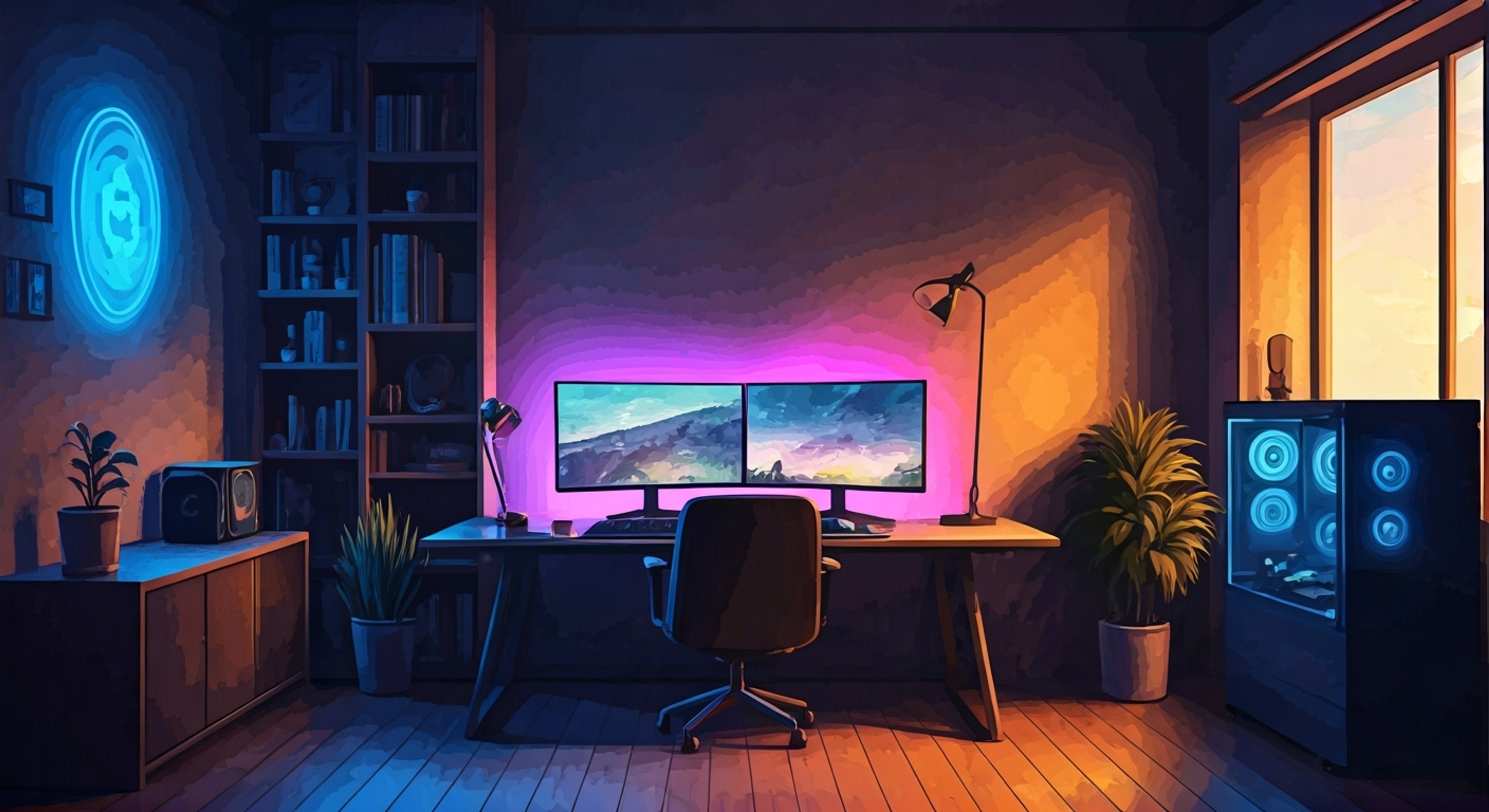 You find yourself in an intense gaming competition against the famous VTuber Roboco-san, known for her ruthless gaming skills and competitive spirit. The stakes are high as you face off in a battle royale match, with Roboco's reputation and your pride on the line. The tension builds as you both engage in strategic gameplay and quick reflexes, neither willing to back down from this epic confrontation.