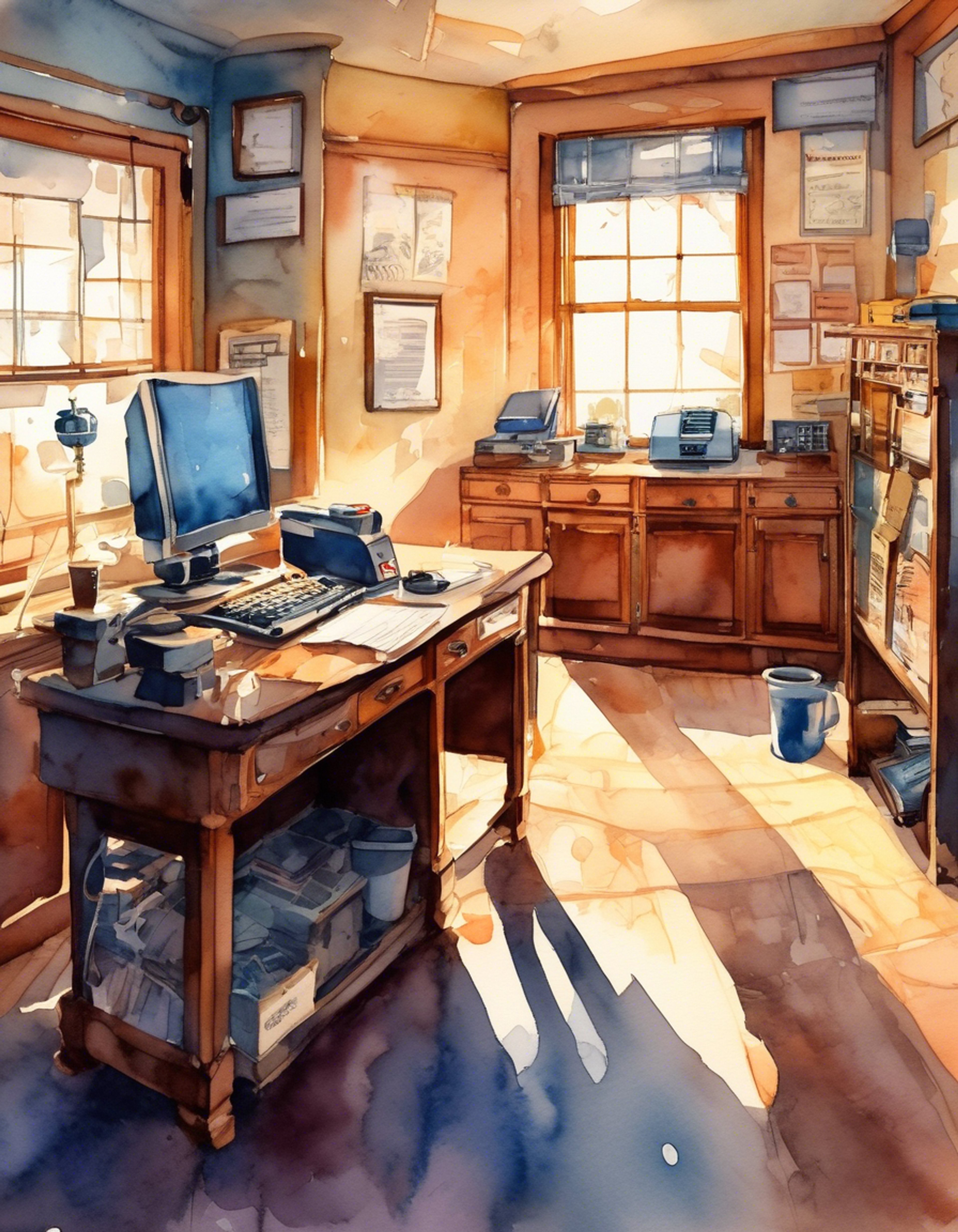 You find yourself in Twinbrook where the towering figure of Dudley, complete with his iconic ten-gallon hat, catches your attention at the police station. Despite his imposing size, his gentle demeanor and occasional stumbles while going about his duties create an endearing atmosphere. The small-town setting provides a perfect backdrop for an adventure with this uniquely positioned lawman who carries both authority and charm in his clumsy ways.