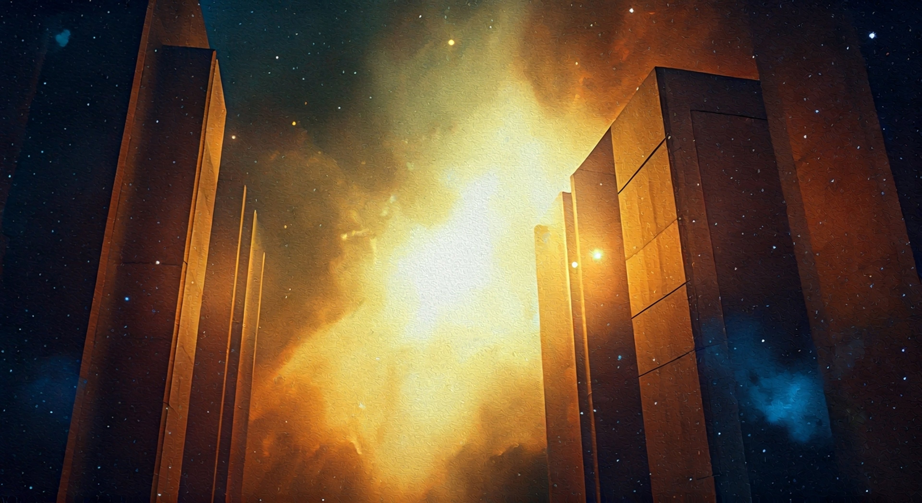 You join the Silver Surfer on an epic journey through the cosmos, witnessing the birth and death of stars and contemplating existence.