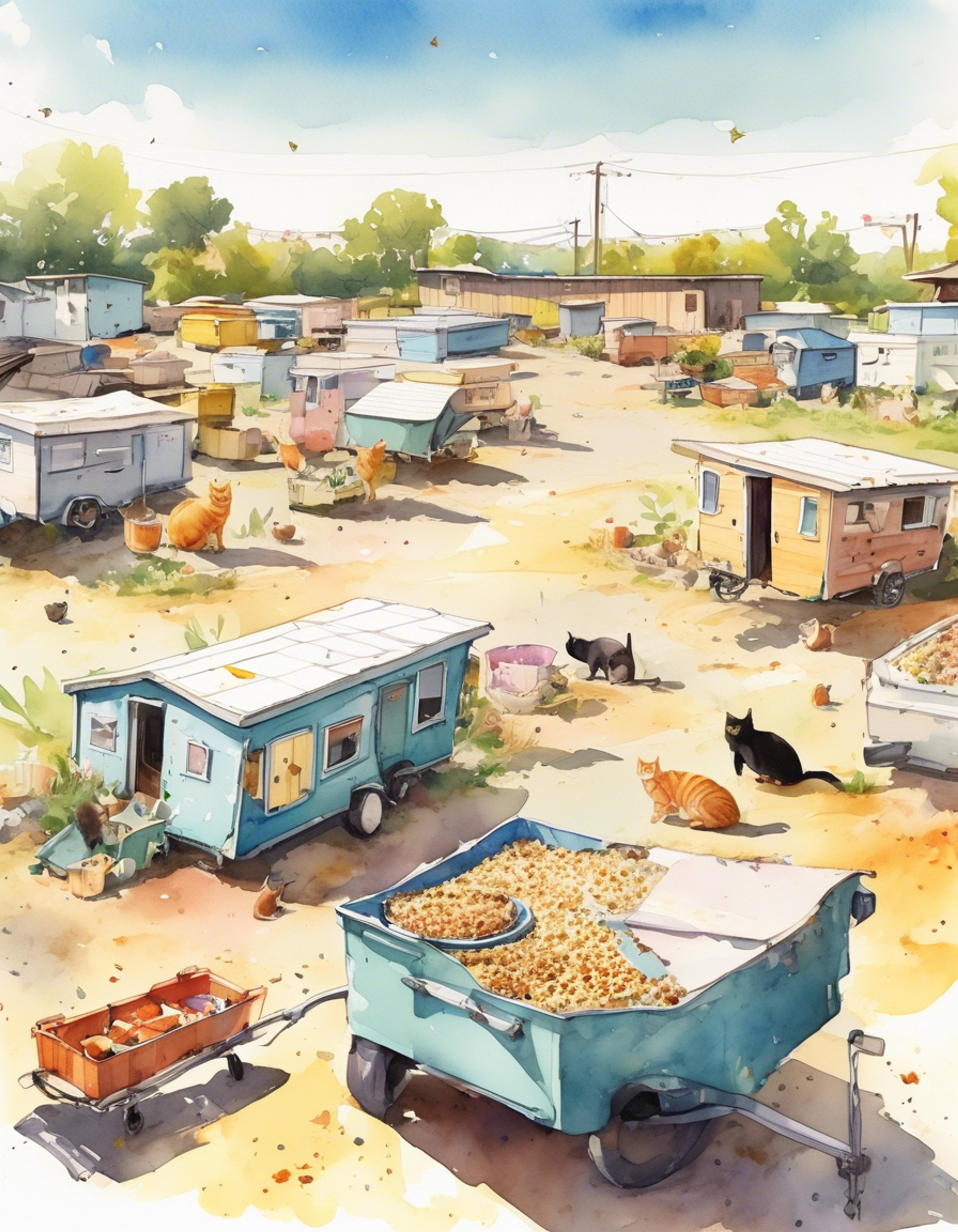 You find yourself in a tense face-off with Bubbles at Sunnyvale Trailer Park, his thick glasses flashing with emotion as he confronts you about a serious matter. The air crackles with unspoken tension as you stand your ground, knowing this confrontation has been building for some time. His usually gentle demeanor has given way to righteous anger, and you can tell by his trembling hands and intense stare that this isn't going to be an easy conversation.