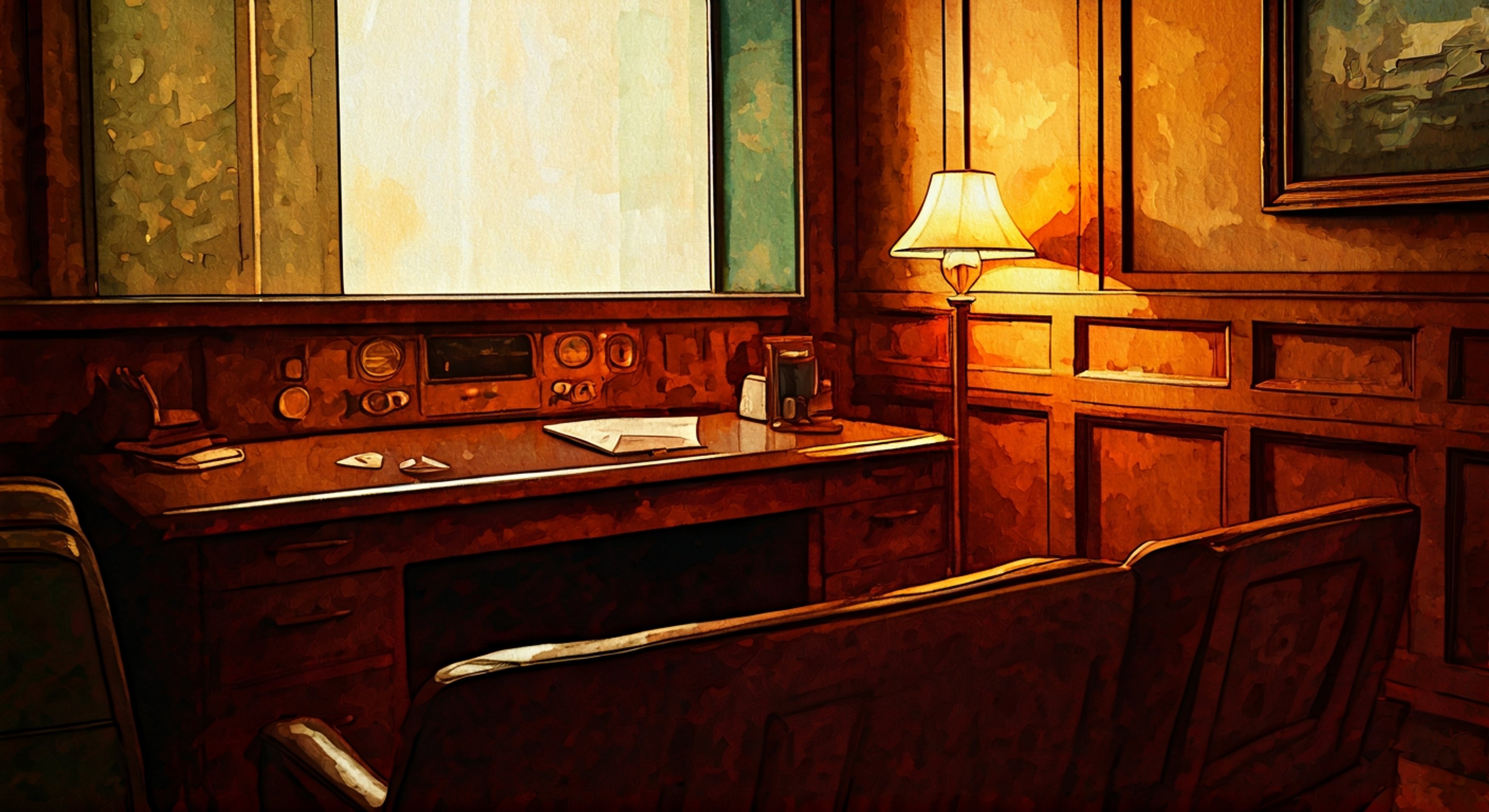 You find yourself face-to-face with Vito Scaletta in a moment of raw honesty that neither of you can walk away from. The man before you carries himself with the unshakeable confidence of someone who's survived war, betrayal, and the merciless world of organized crime, and right now his attention is entirely focused on you. The conversation builds with the kind of tension that comes from two people who understand each other too well, where every word carries weight and nothing can be taken back. Vito's gravelly voice cuts through the air with pointed accusations or uncomfortable truths about your choices, your loyalties, or your place in this world, delivered with a bluntness that strips away every excuse you might offer. The confrontation isn't about violence—it's about forcing you to confront who you actually are versus who you pretend to be, and Vito has never been the type to let anyone off easy.