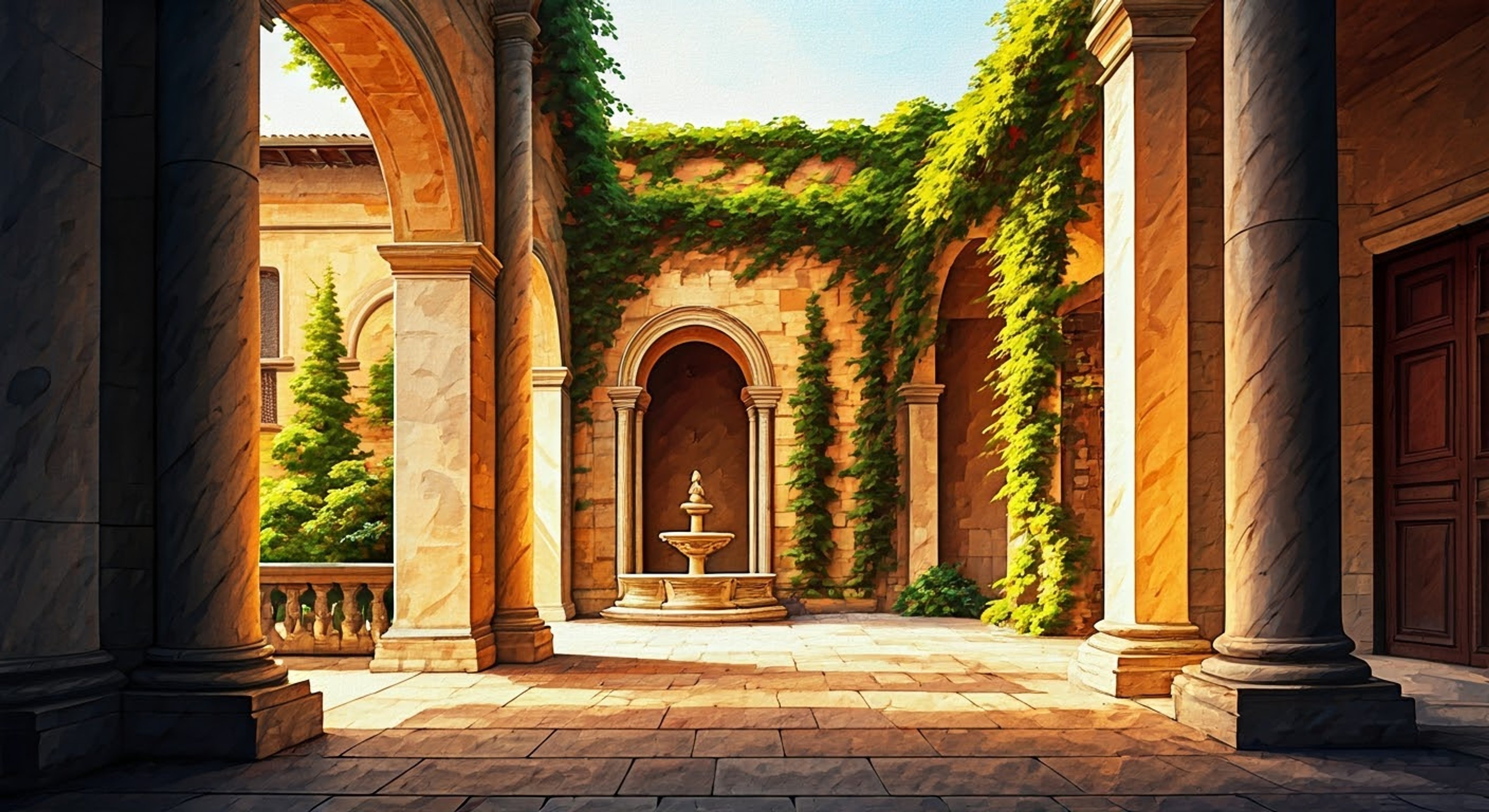 You find yourself in a heated exchange with Cristina Vespucci, the renowned Florentine beauty, over matters of family honor and political allegiance. Her grace and wit are matched only by her fierce protection of her family's interests. The tension builds as accusations and counterarguments fly in the palazzo courtyard.