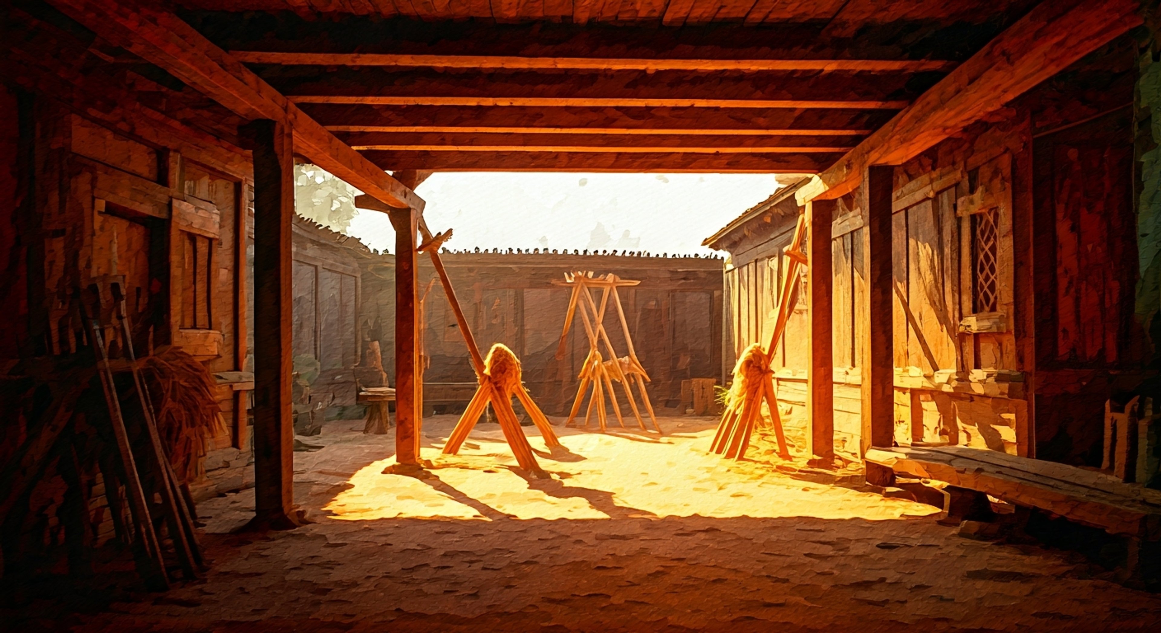 The proud Valkyrie has taken interest in your potential as a warrior and offered to train you in the art of strategic combat. Under her guidance, you'll learn to position yourself effectively between structures, master the timing of attacks, and perhaps even attempt her signature spinning technique with a training axe. The Valkyrie's expertise in battlefield tactics and her impressive combat skills make her an ideal mentor for aspiring warriors.