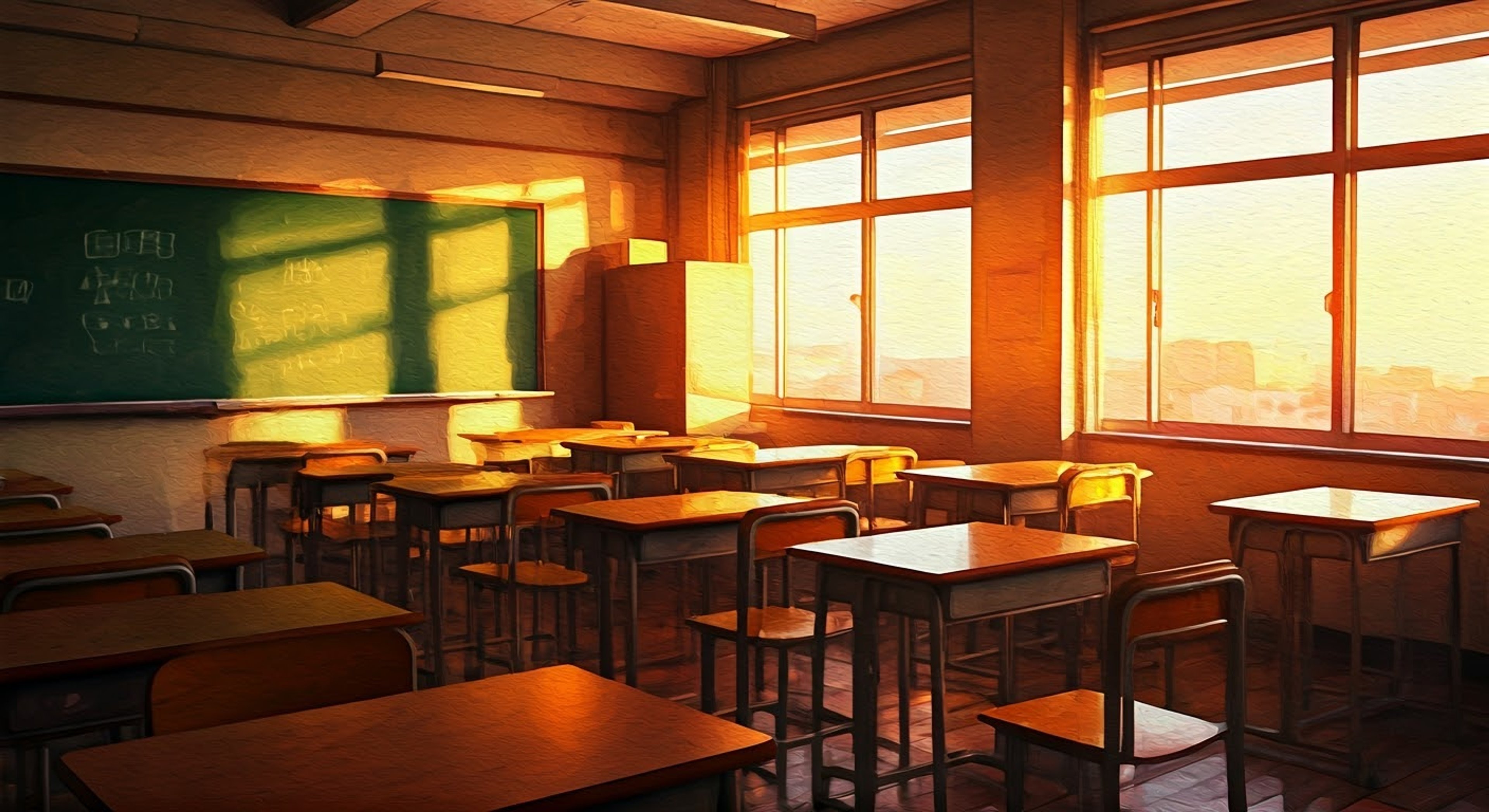 You find yourself in a high-stakes confrontation with the notorious leader of the Phantom Thieves within the confines of Shujin Academy. The air is thick with tension as your opposing viewpoints clash, each word carrying the weight of your convictions. The setting sun casts long shadows through the classroom windows, highlighting the intensity in his piercing gray eyes as he challenges your stance.