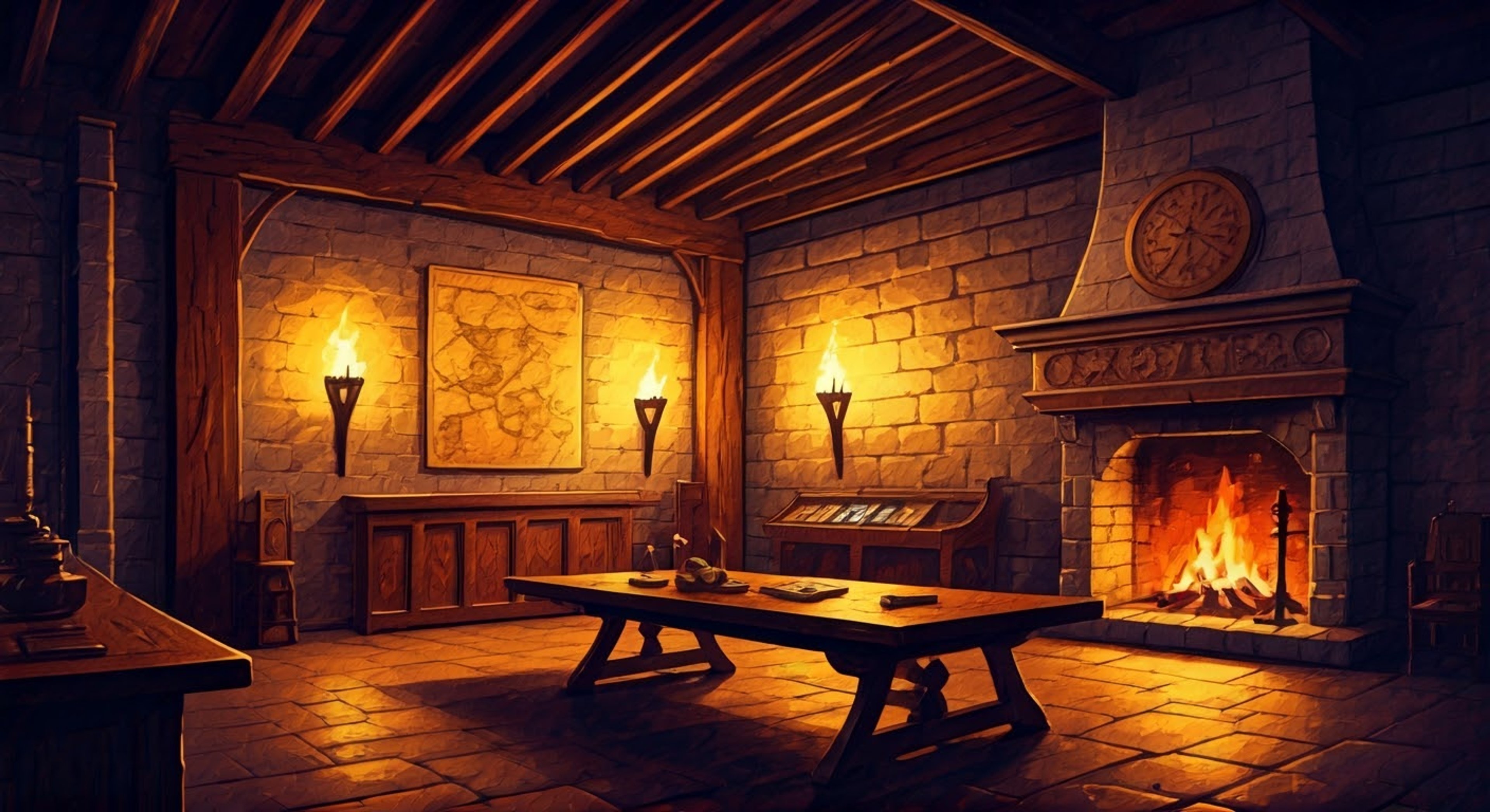 You find yourself facing Sir Galahad in a tense standoff within the fortress walls. His principles have brought him to confront you over recent actions he deems dishonorable. The air crackles with unspoken tension as two opposing viewpoints clash.