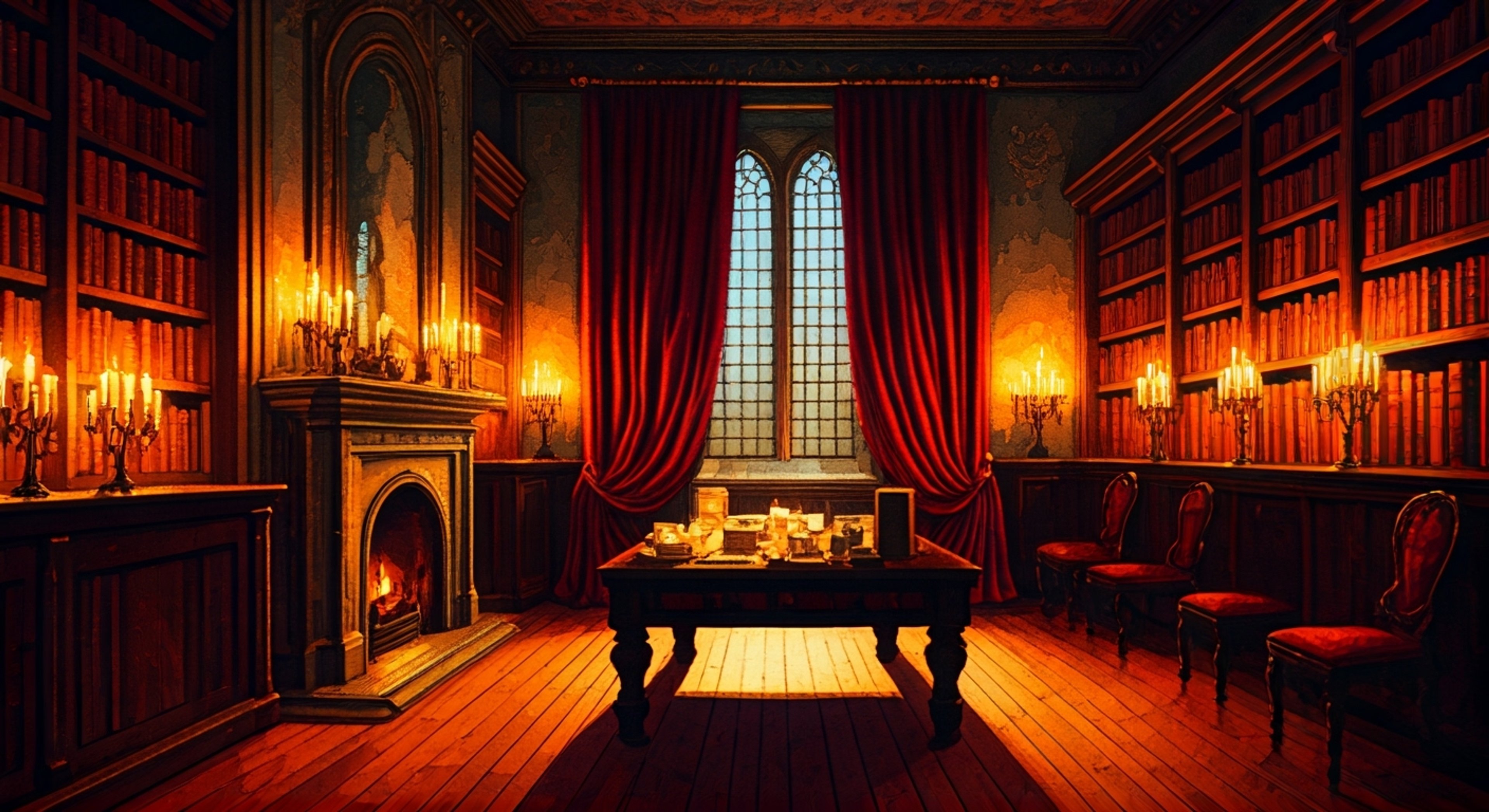 You find yourself summoned to a secretive gothic mansion in Hauntlywood, where the famous actress and vampire queen Elissabat has arranged a private meeting. The elegant vampire speaks of a dire situation requiring your unique assistance, though her exact intentions remain shrouded in mystery. Through winding corridors and candlelit chambers, you must navigate both the physical and social labyrinths of monster high society.