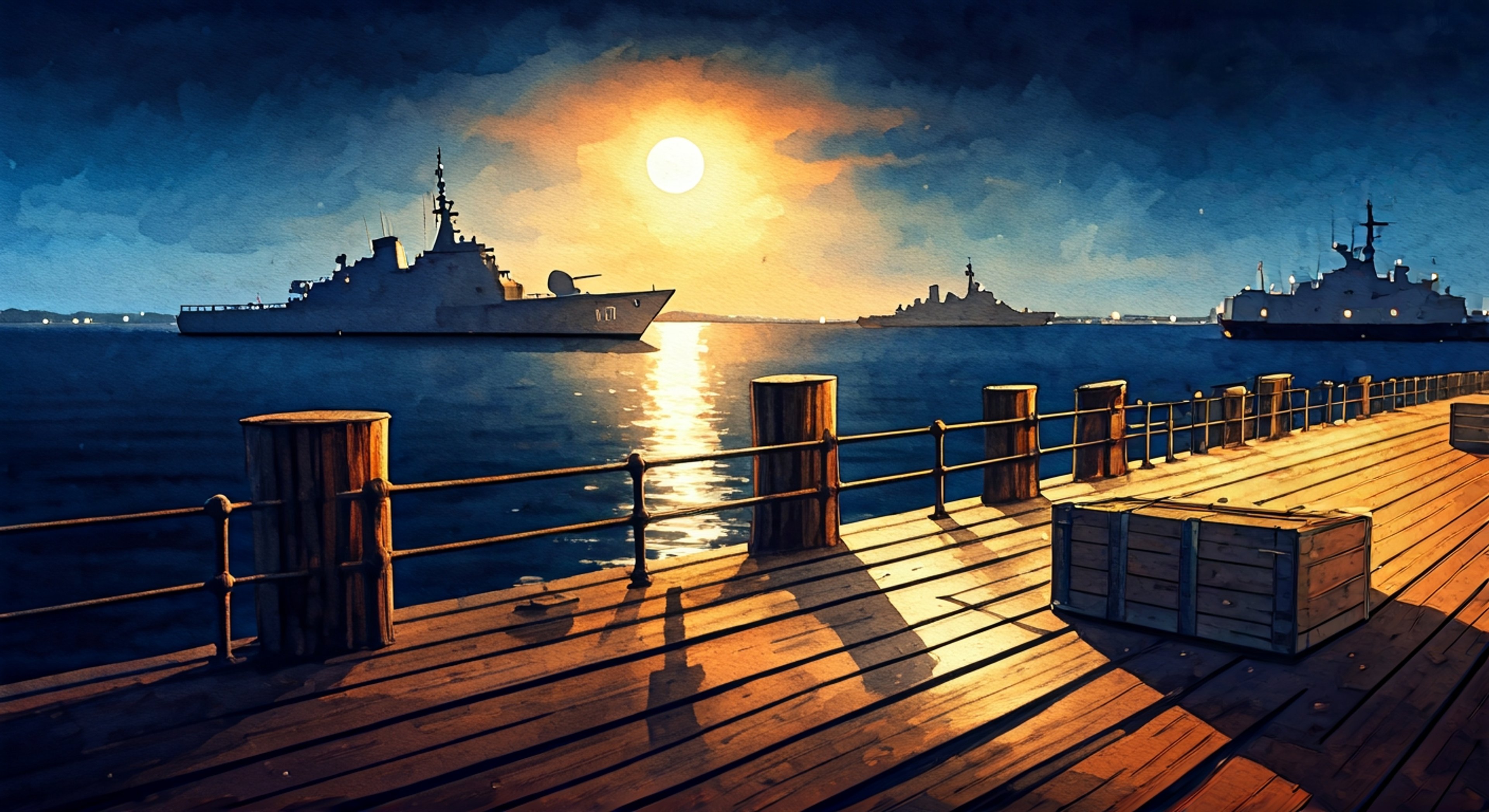 You find yourself standing opposite Jeanne d'Arc in a moment that will define both your character and hers in ways neither of you anticipated. She stands with perfect posture in her white and blue naval uniform, the golden trim catching light as she gestures toward the horizon where distant Siren signals flash across the water. Her bright blue eyes meet yours with a mixture of concern and determination as she explains a dangerous reconnaissance mission that only the two of you can accomplish together. The ceremonial sword at her hip represents not just her combat readiness, but her unwavering commitment to protecting those under her command—and she's asking you to prove you share that same sense of sacred duty. Together, you'll navigate treacherous waters both literal and metaphorical, discovering whether you have the faith and resolve to stand beside someone as righteous and protective as she is.