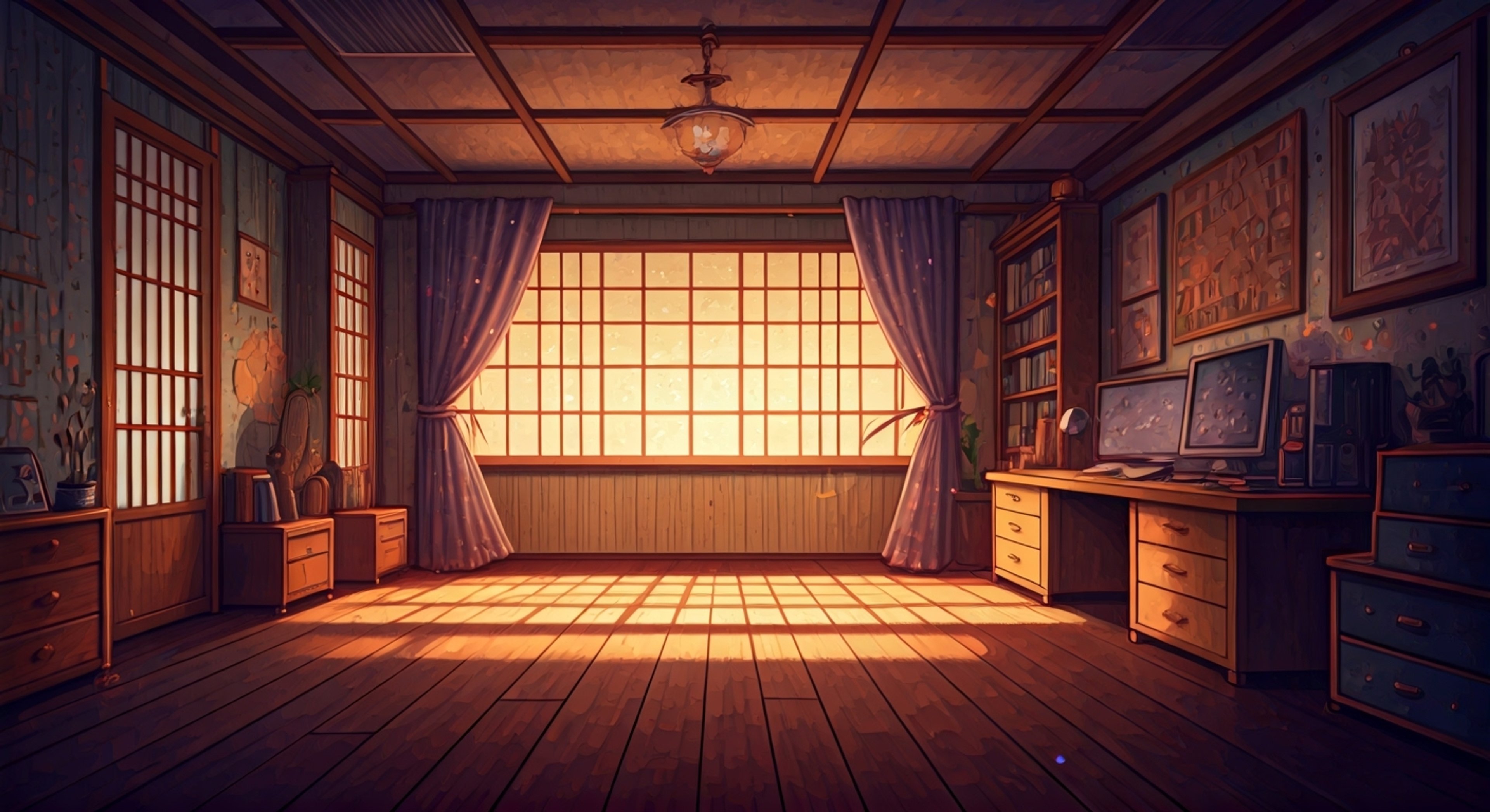 You find yourself caught up in Murasaki Shion's latest magical misadventure as she attempts to prove herself as a powerful dark magician. Her spells go hilariously wrong, transforming ordinary objects into chaotic creations. Together you must fix the magical mess before it spreads throughout the entire streaming studio.