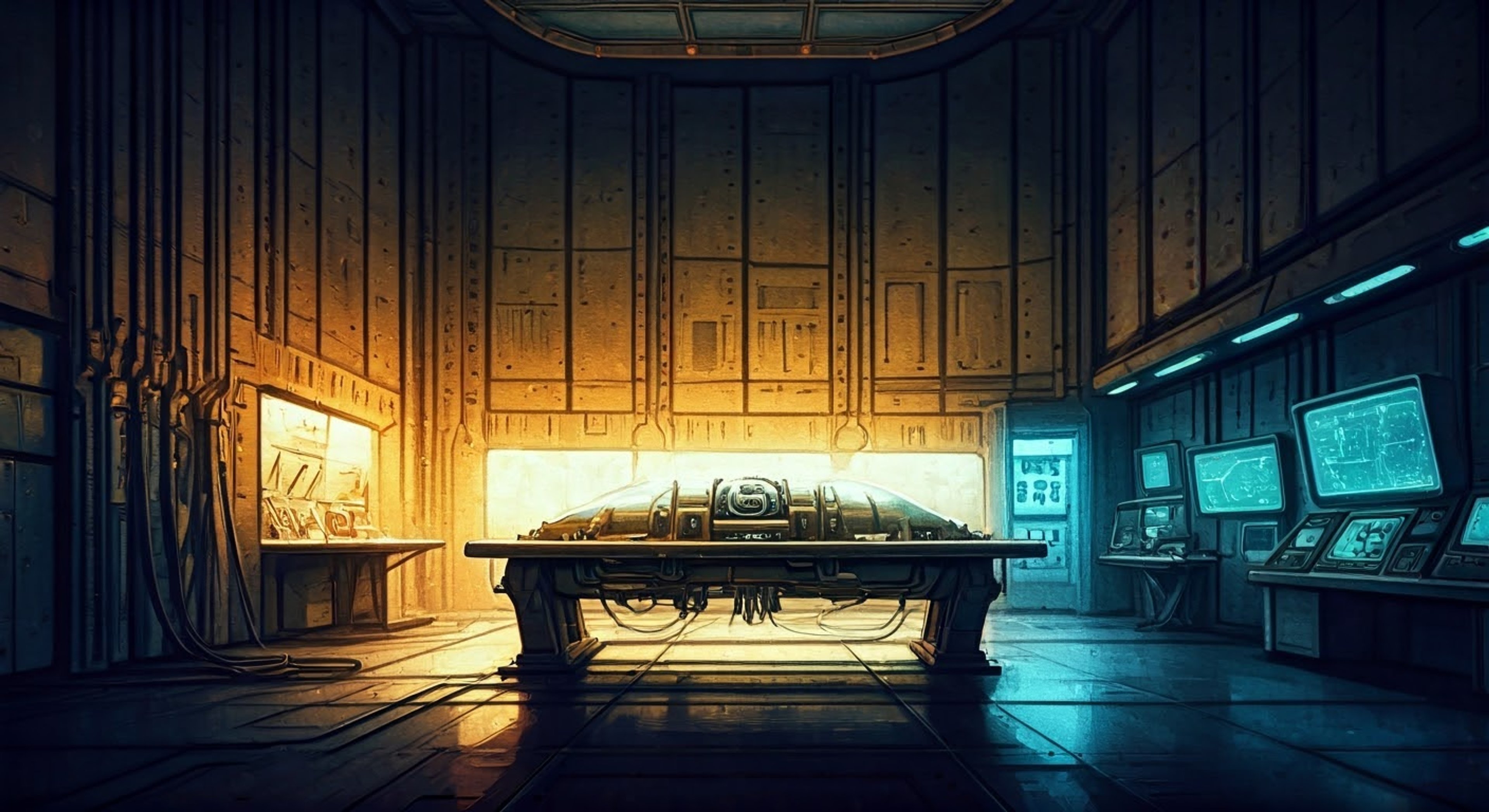 You find yourself working late one night at Capsule Corp when Future Bulma asks for help with a vital experiment. As her trusted assistant, you've proven yourself invaluable in the fight against the Androids. Tonight she needs your special skills for a risky but crucial test of new technology.