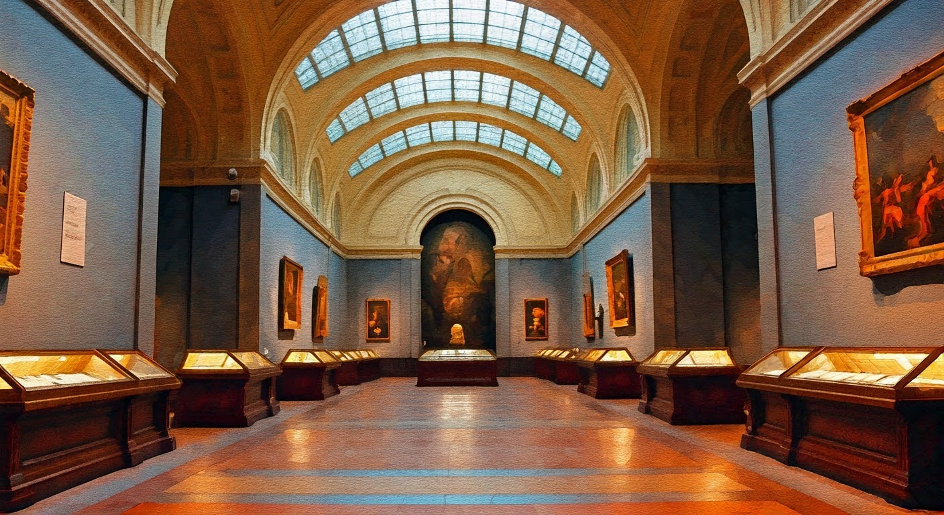 You find yourself working alongside Commissioner Watson at Fair City Museum's latest art exhibition, where priceless pieces are on display. Watson's pride in the security measures he helped implement is evident as he shows you around, explaining how they'll prevent any would-be thieves. But when the lights suddenly go out and chaos erupts, you both realize this could be the start of Fair City's biggest art heist.