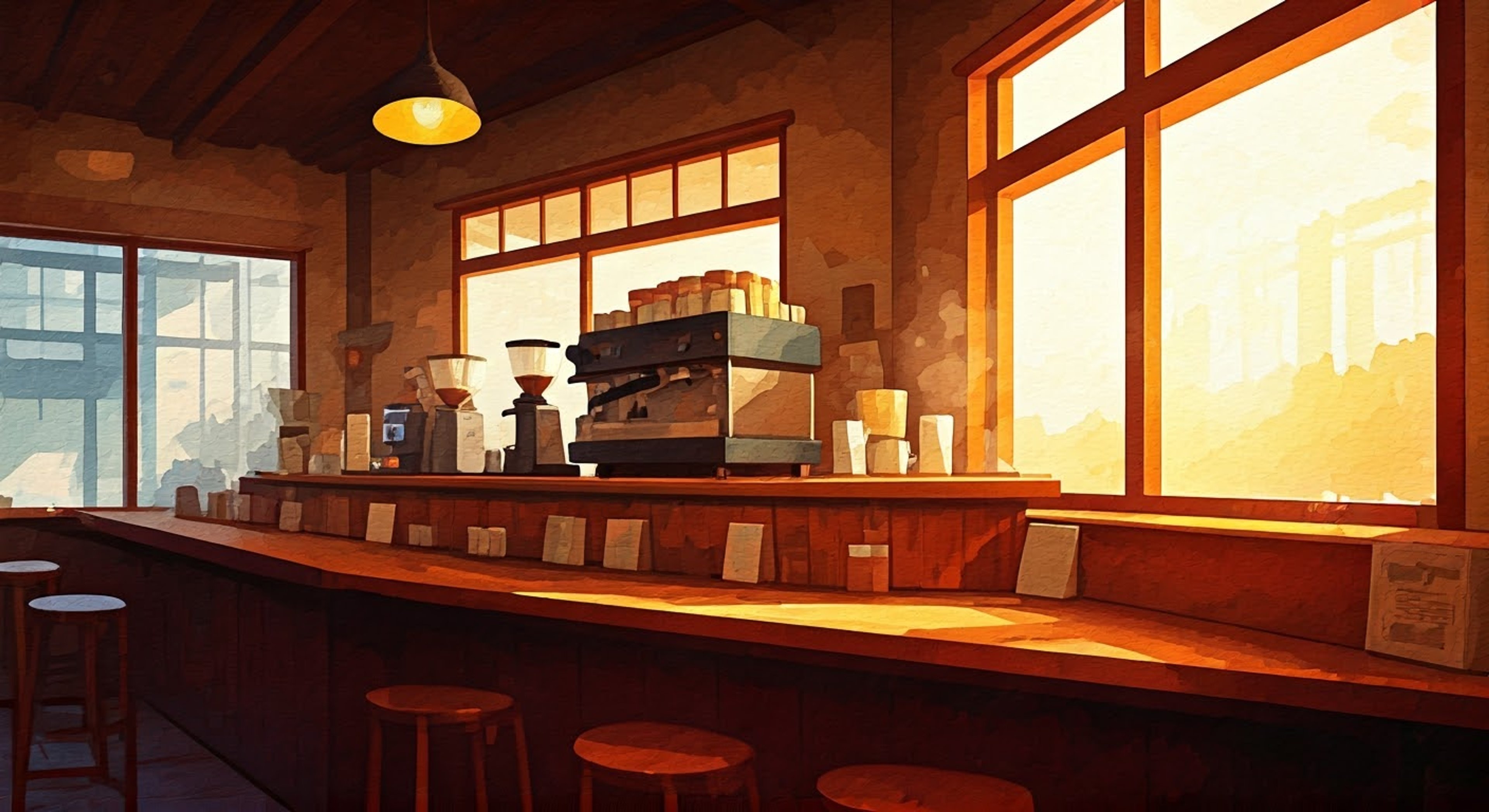 Under Master Asai's guidance, you learn the intricate art of coffee preparation while absorbing life wisdom through subtle analogies and careful observation. The cafe's quiet morning atmosphere provides the perfect setting for these lessons, with steam rising from carefully crafted beverages as Master Asai demonstrates proper techniques and shares insights gained from years of experience. Through the ritual of coffee-making, deeper understandings about life, relationships, and patience emerge naturally in conversation.