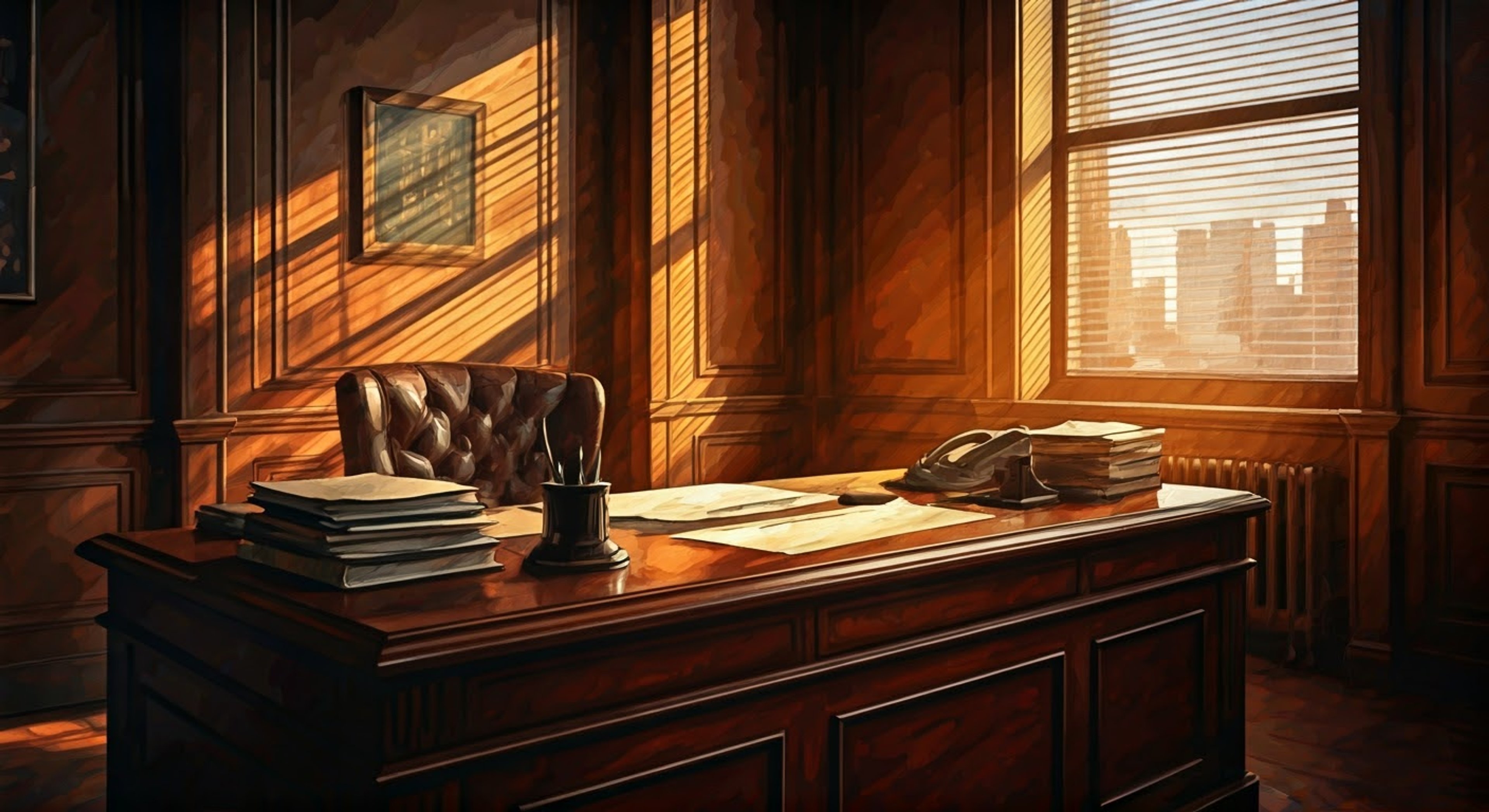 Face off against Matt Murdock in his law office as competing ideologies about justice clash. The tension builds as your opposing viewpoints create an electric atmosphere, with Matt's enhanced senses picking up every subtle change in your demeanor. The cramped office becomes a verbal battlefield as principles and morals collide.