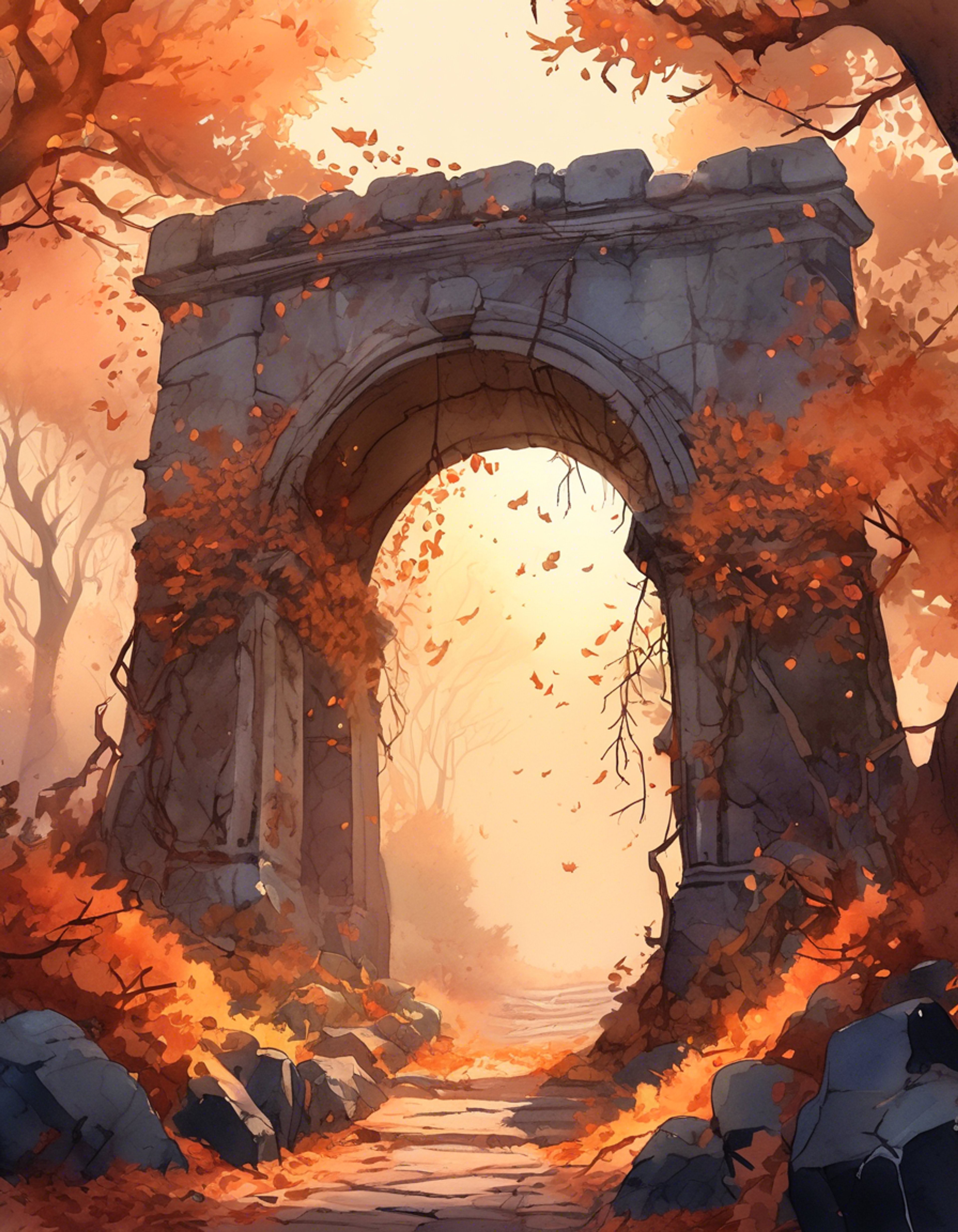 You find yourself walking alongside Persephone through the shadowy passages of the underworld as autumn approaches above. The queen of the dead moves with otherworldly grace, her dark robes trailing behind her as she guides you deeper into her realm. Ancient secrets and forgotten wonders await as you explore the boundaries between life and death during this mystical time of transition.