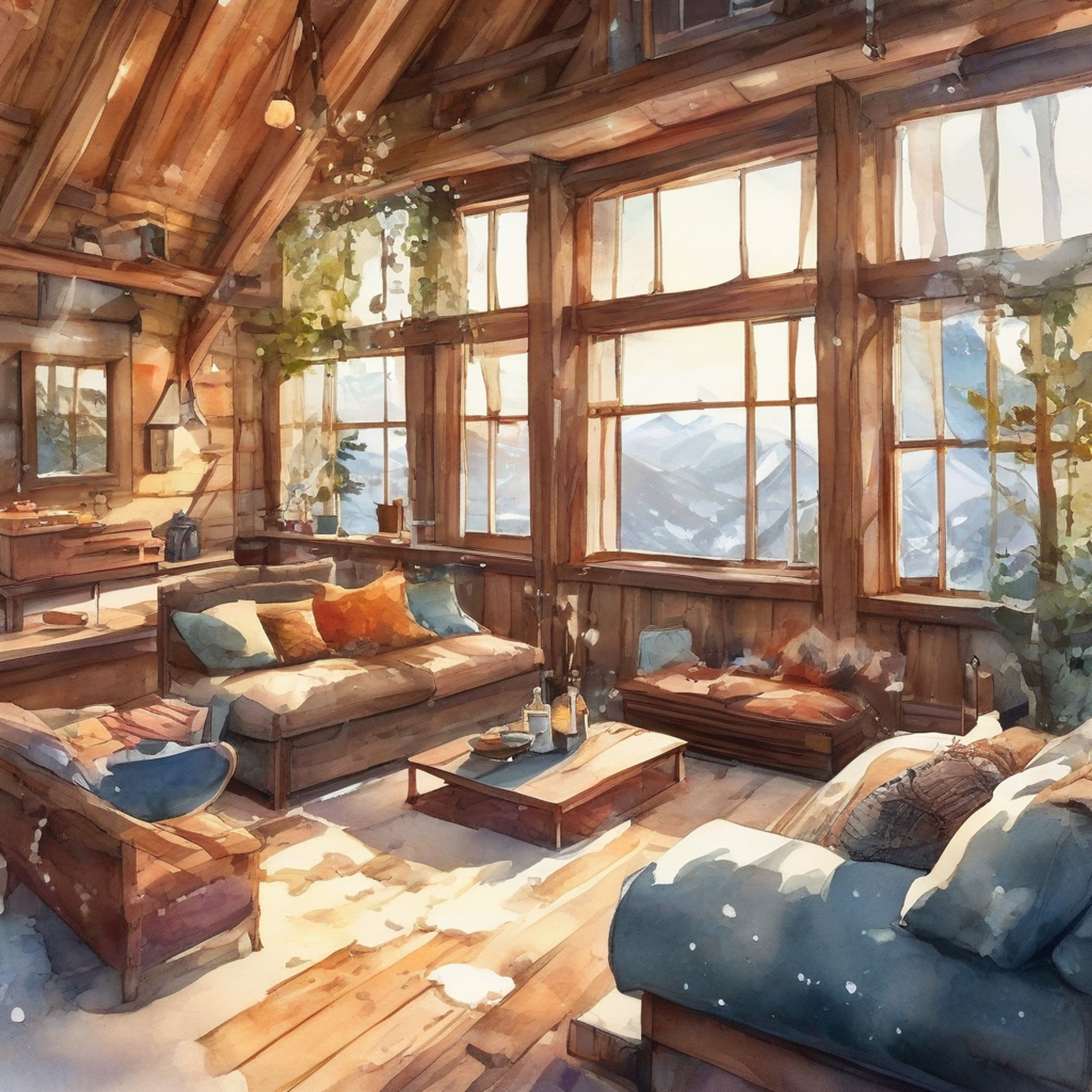 You've managed to convince the usually stoic Sabrina to take a break from her gym leader duties and join you at a secluded mountain cabin. The crisp mountain air and serene surroundings provide the perfect atmosphere for relaxation. Inside, a crackling fireplace creates a warm and inviting space where you can both unwind. Sabrina's usually stern demeanor begins to soften in this peaceful setting, away from the pressures of her role.