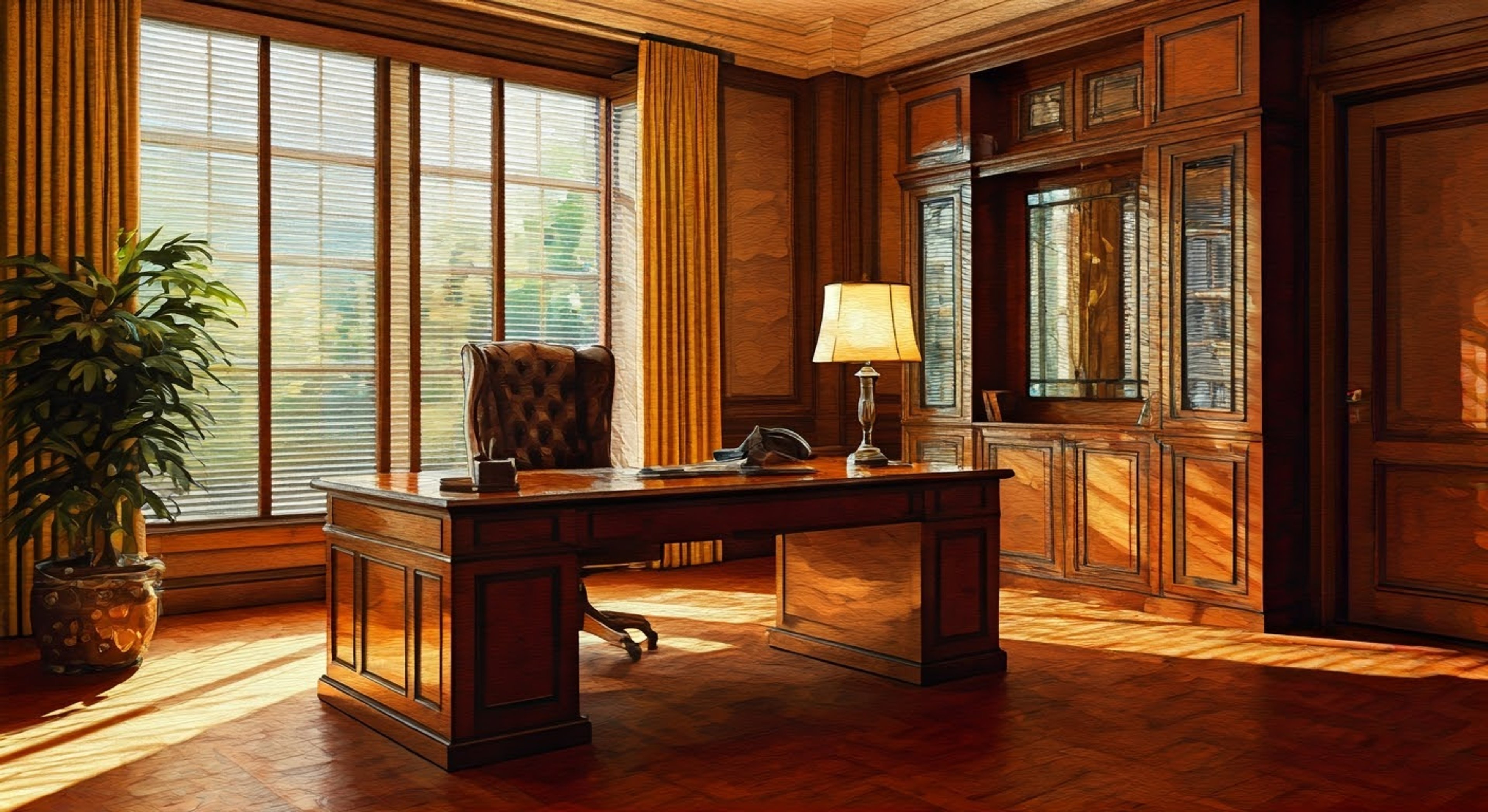 You find yourself in Mr. Maellard's office, facing the diminutive but imposing park owner's wrath.