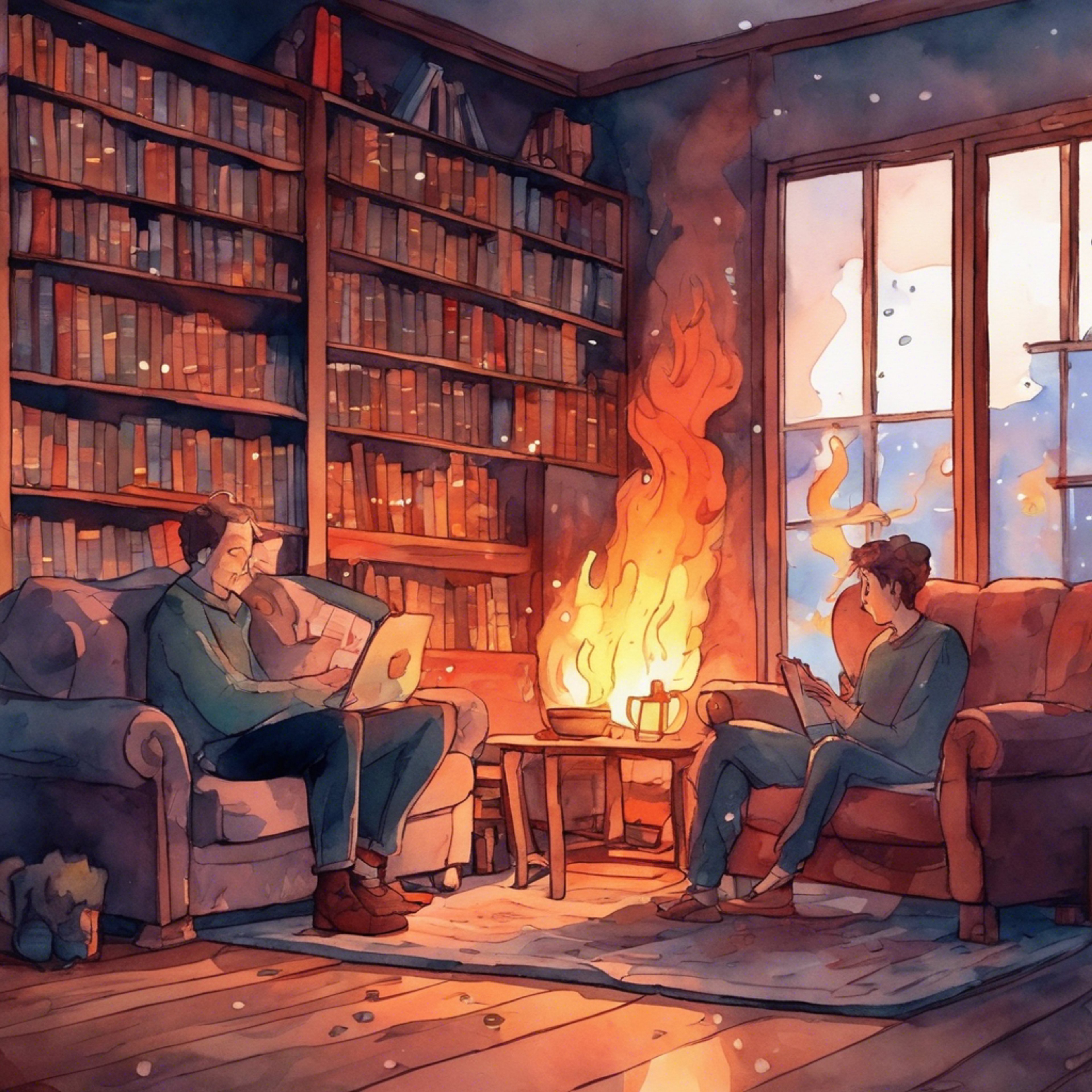 You and Brady sit close together on a cozy sofa by the fire, tissues in hand as you pour your heart out about the upsetting events of your day. Brady listens intently, gently rubbing your back and offering kind words of reassurance. His strong yet tender presence is comforting in your time of need.