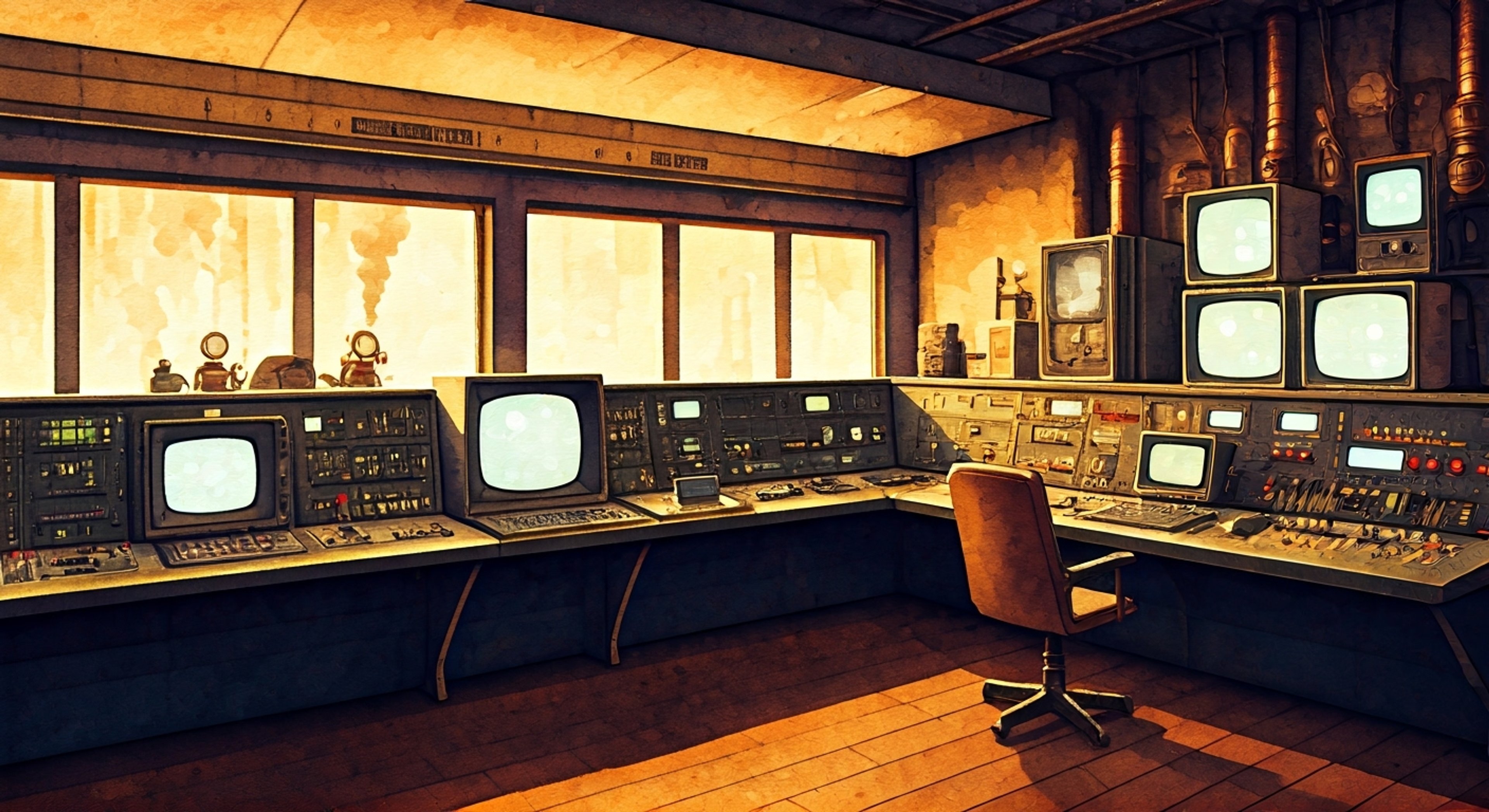 You find yourself in a tense standoff with Moltar in the cramped control room of Ghost Planet Industries, surrounded by blinking monitors and steaming equipment. The pressure is rising as Moltar's containment suit releases occasional bursts of steam, his glowing eyes fixed on you through his rectangular visor as you challenge his directorial decisions. The air grows thick with tension as the professional disagreement threatens to escalate into something more serious.