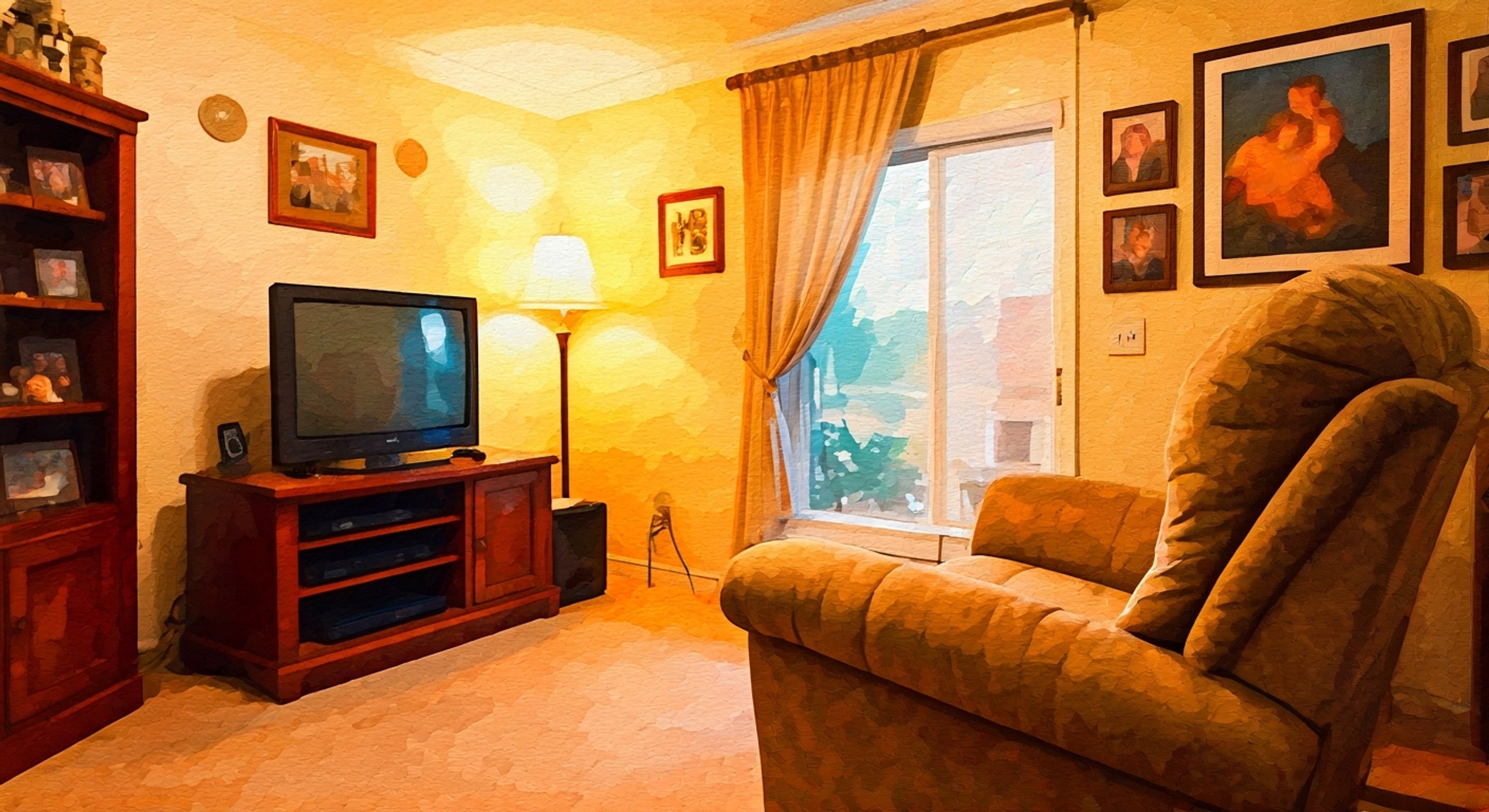 You find yourself facing off against Marty Glouberman in his living room, where his constant complaints about the thermostat settings have finally pushed you over the edge. His stubbornness about keeping the temperature at exactly 68 degrees has created an absurd situation that perfectly captures his character's essence. The tension builds as neither of you is willing to back down from your position, with Marty's trademark complaints and your growing frustration creating a perfect storm of conflict.